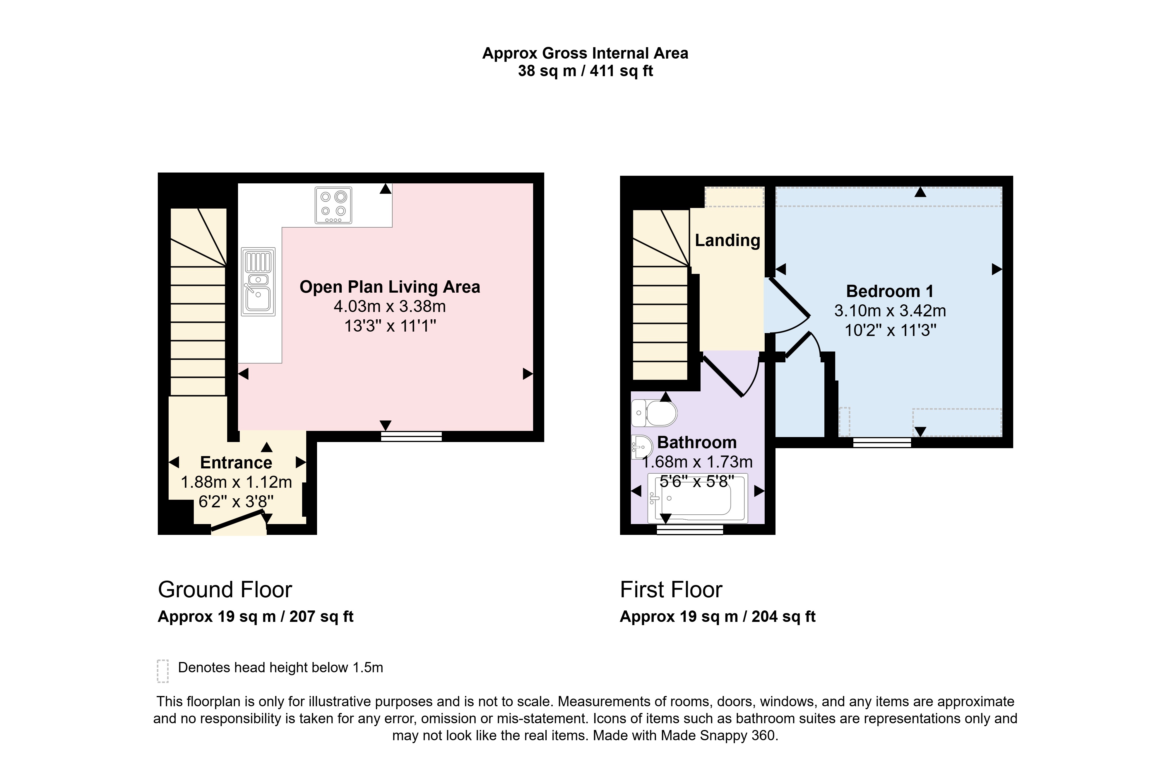 53, Hill Street, Dorset floorplan