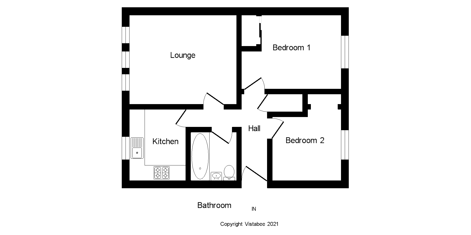 Oakshaw Street East, Paisley, Renfrewshire PA1, 2 bedroom flat for sale