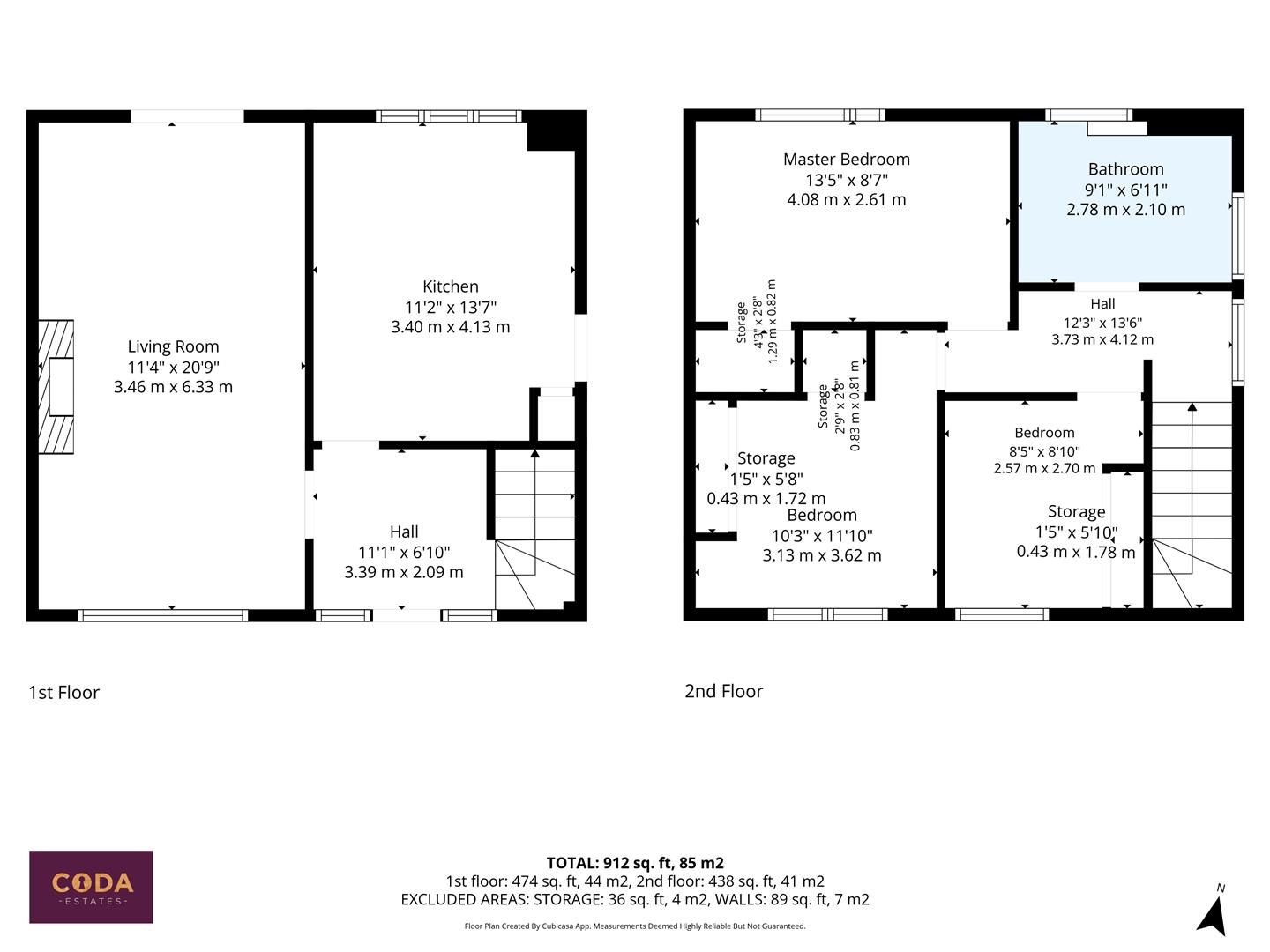 20, Weldon Place, Glasgow floorplan