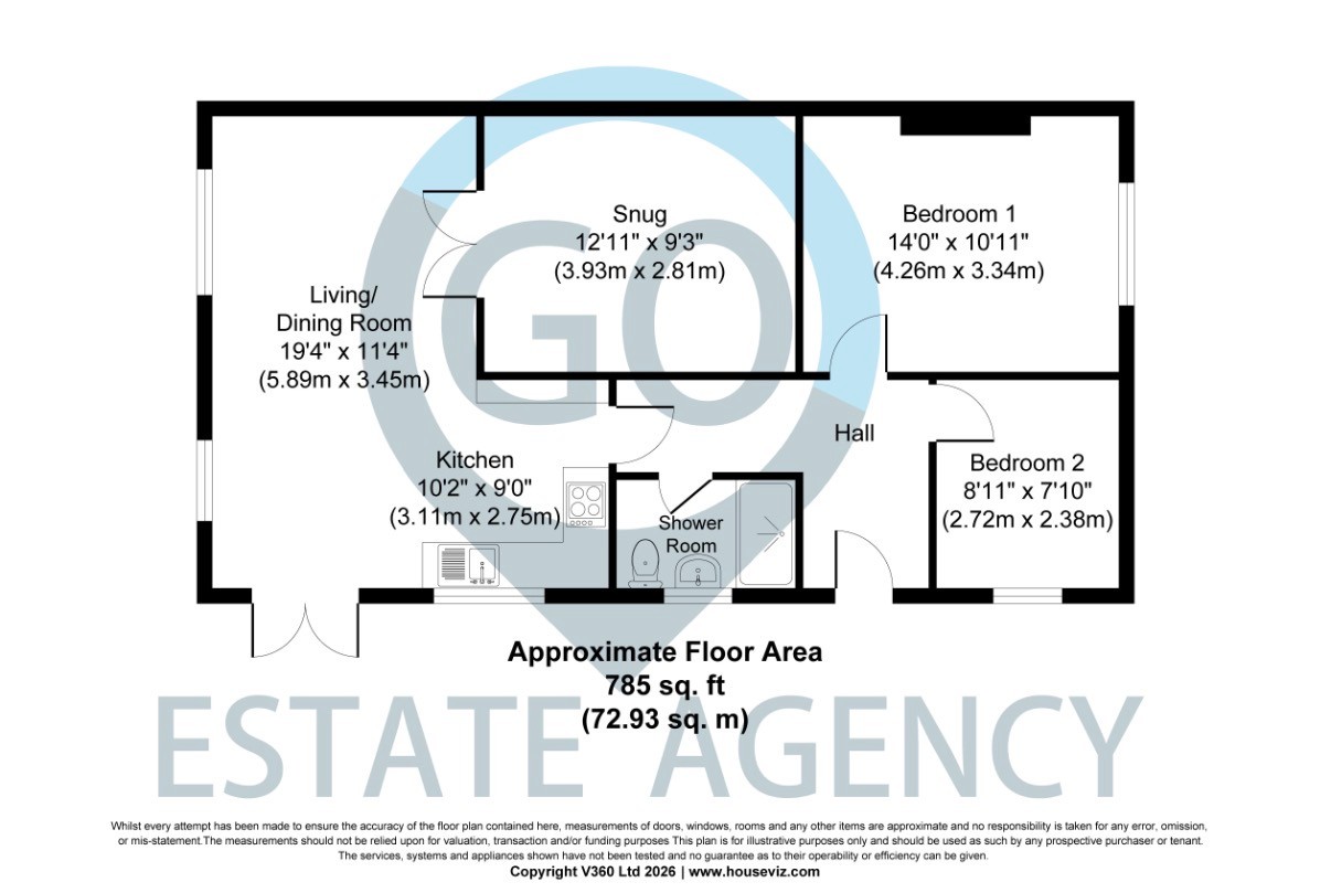 130, Powis Road, Preston floorplan