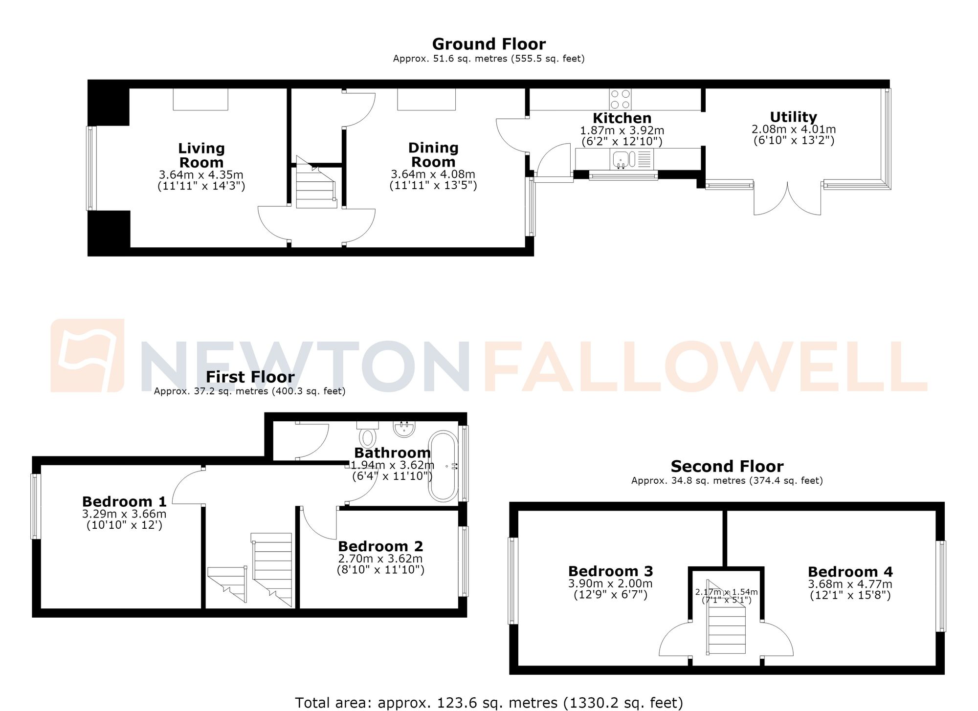 24 Victoria Road, Retford floorplan