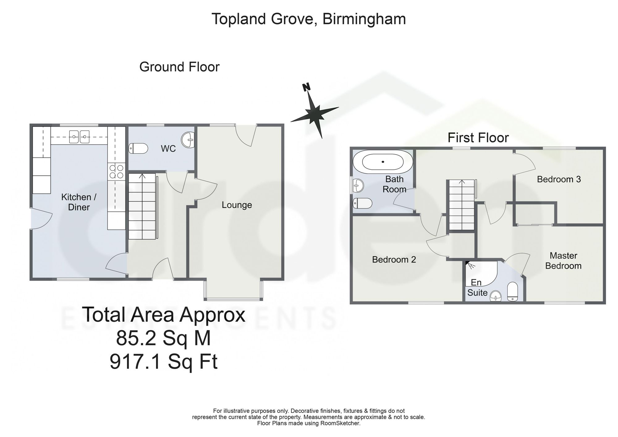 65 Topland Grove, Birmingham floorplan