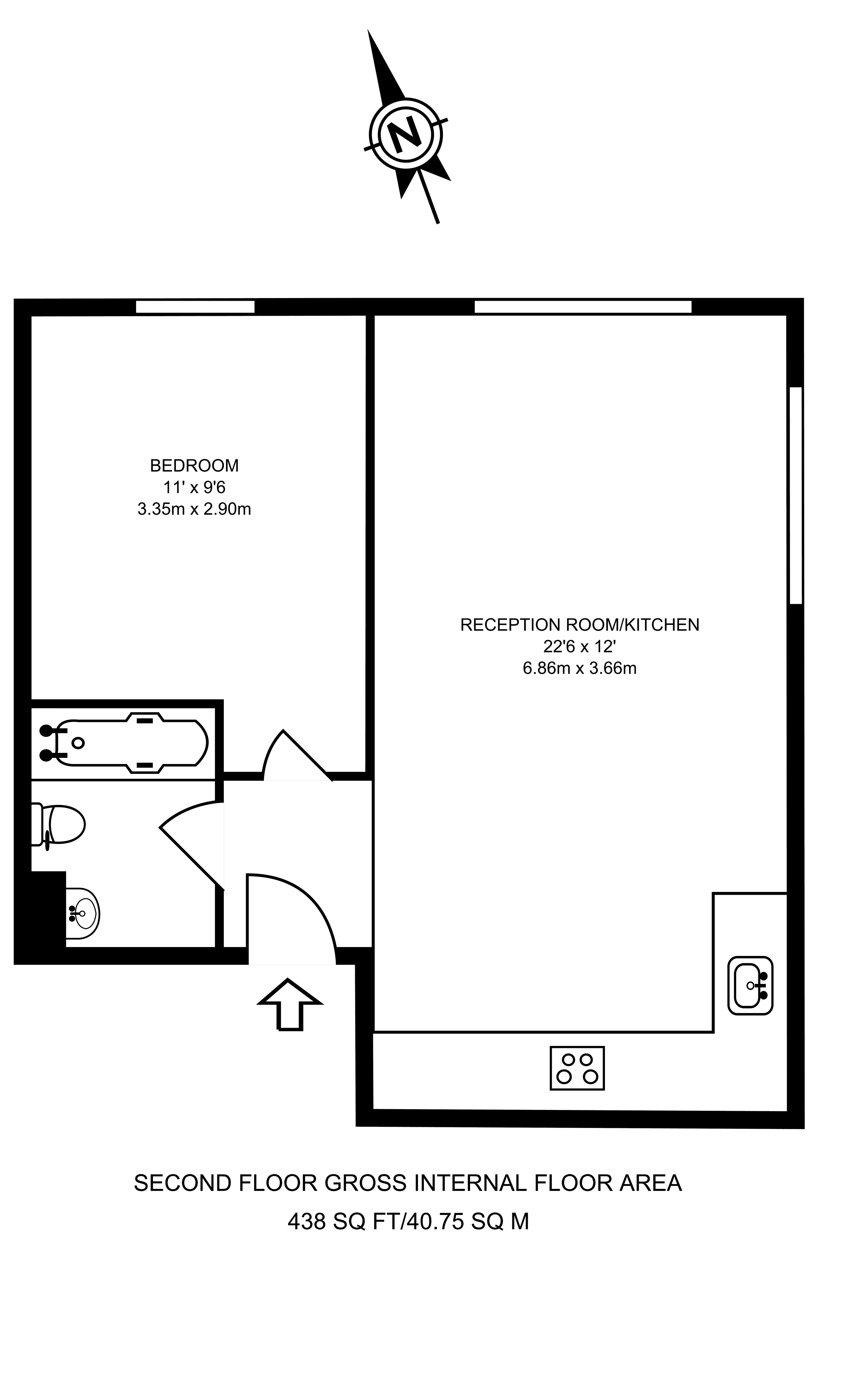 1 Bedrooms Flat for sale in Walm Lane, Willesden Green NW2