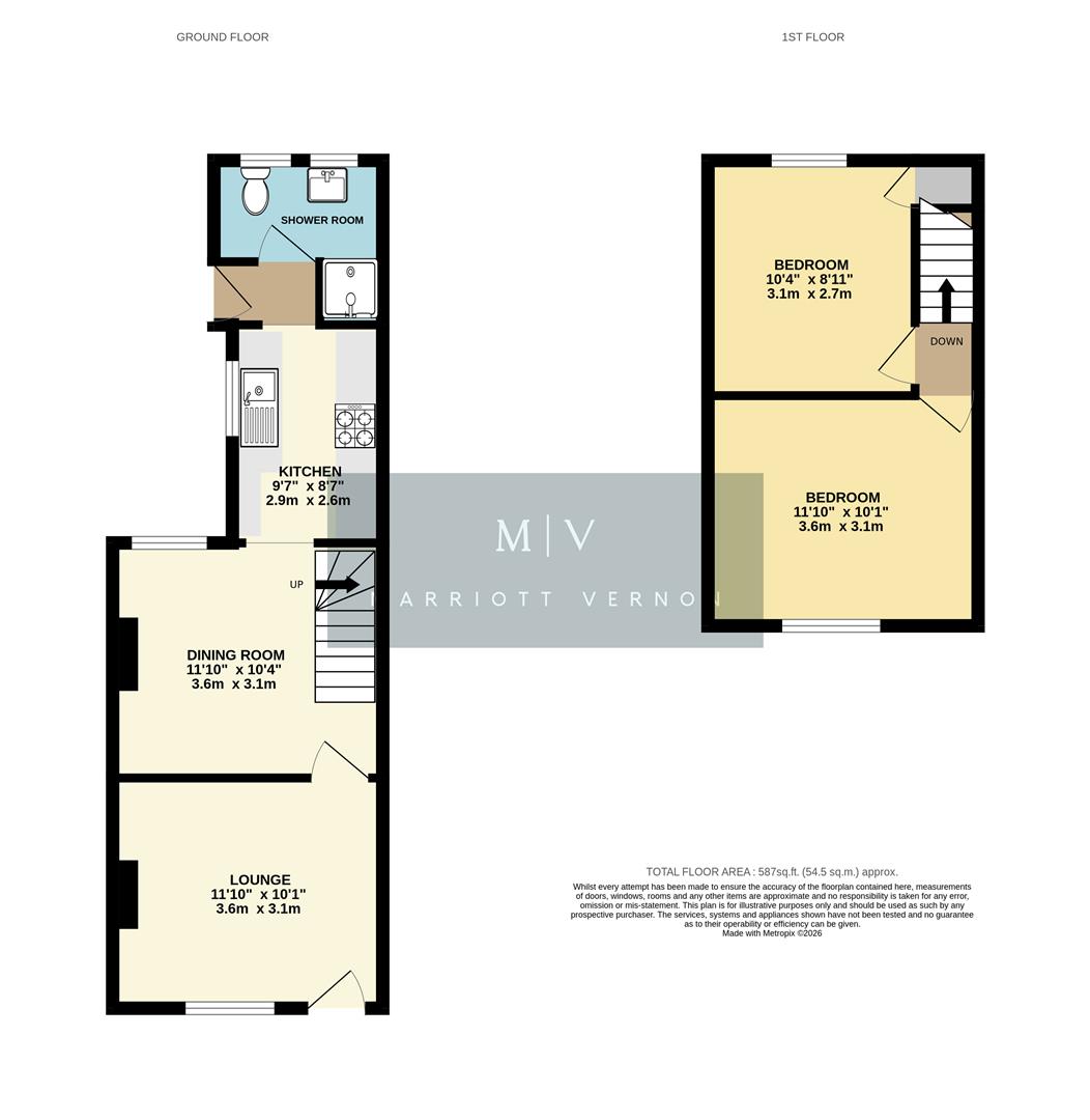 46, St. Peters Street, South Croydon floorplan