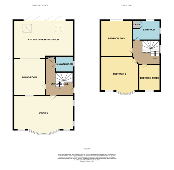 56, Lifstan Way, Thorpe Bay floorplan
