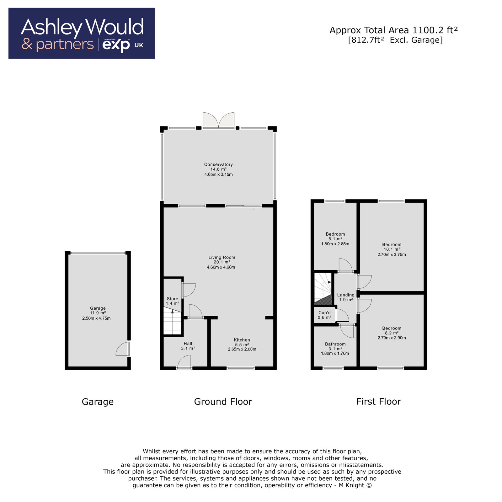 Audley Drive, Kidderminster floorplan