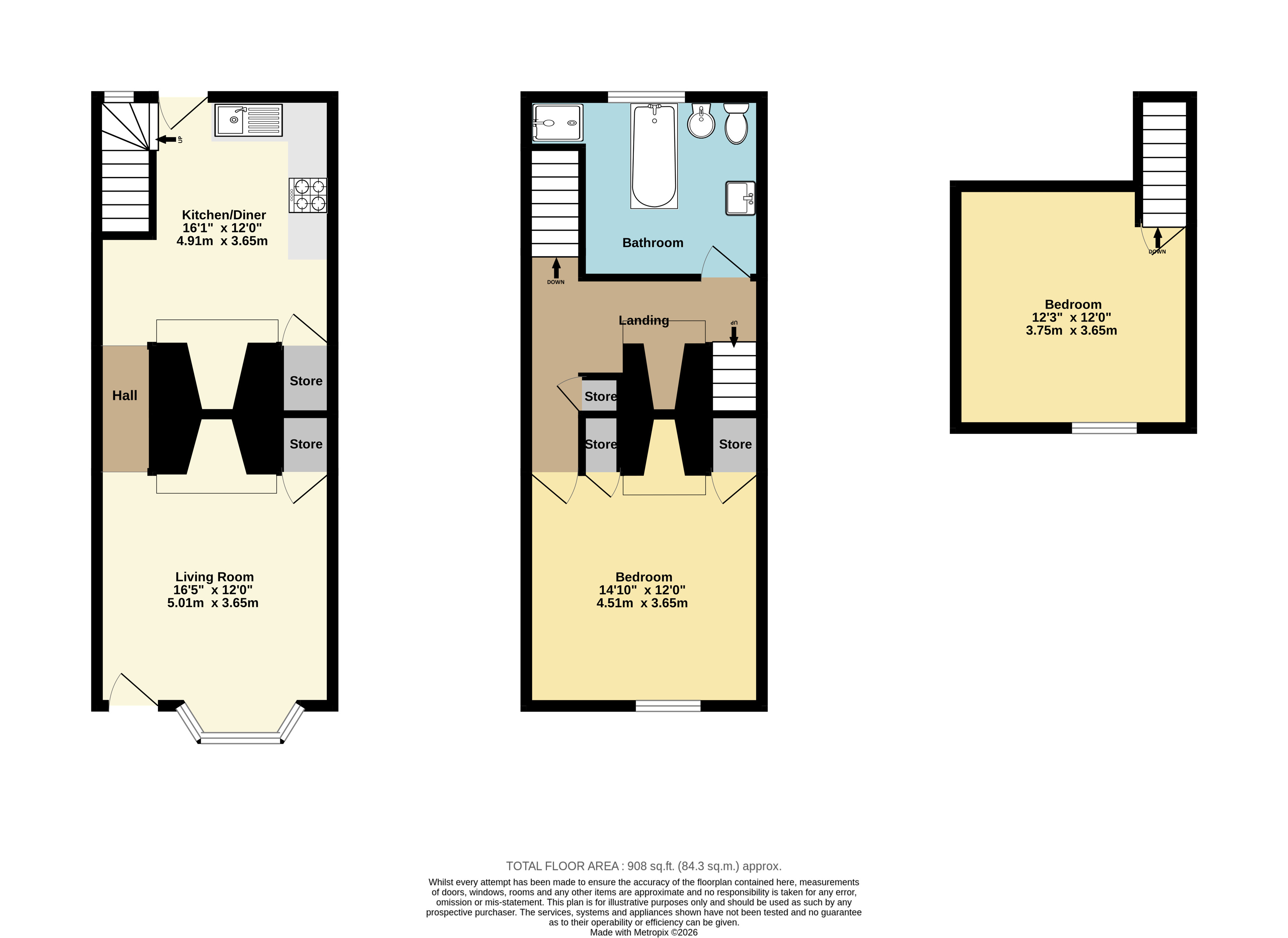 57, St. Dunstans Street, Kent floorplan
