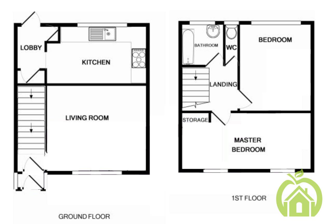 2 Bedrooms Terraced house to rent in Daventry Road, Romford RM3