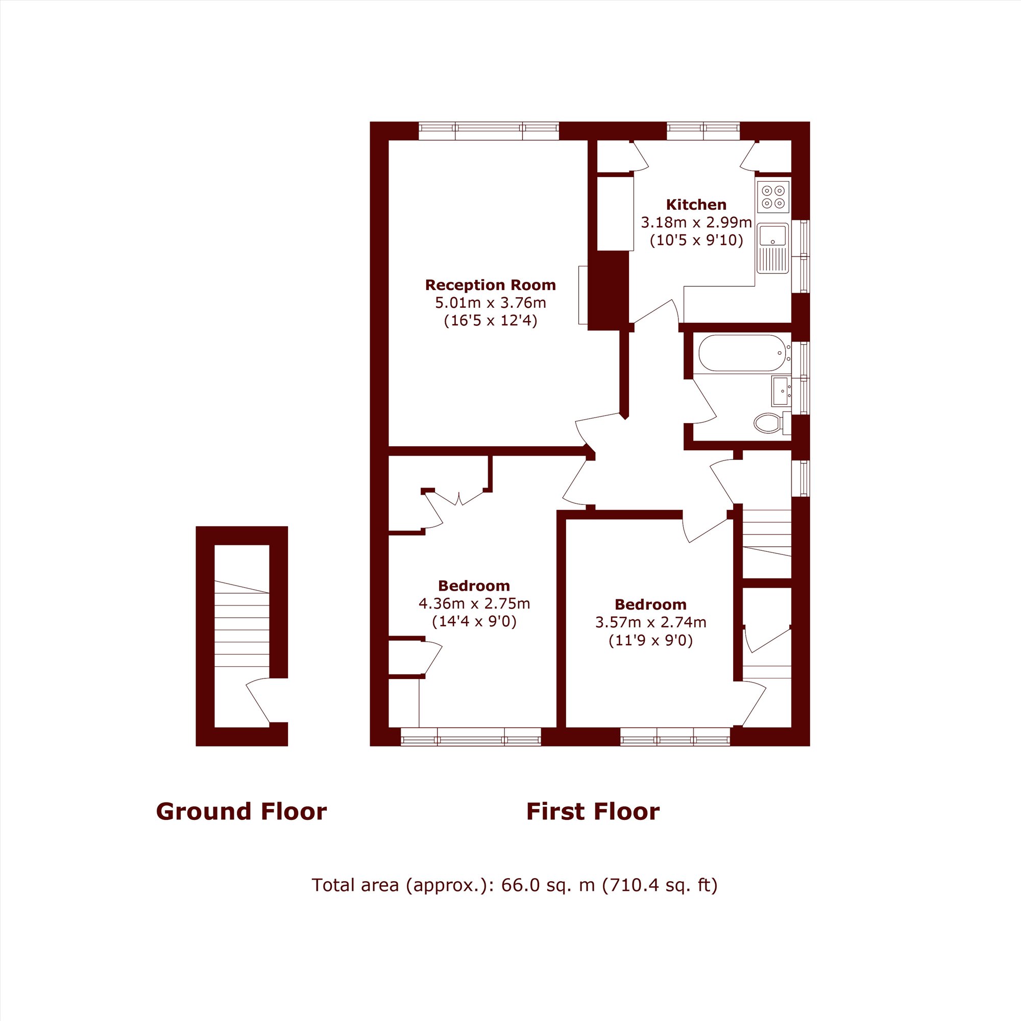 46, Balder Rise, London floorplan