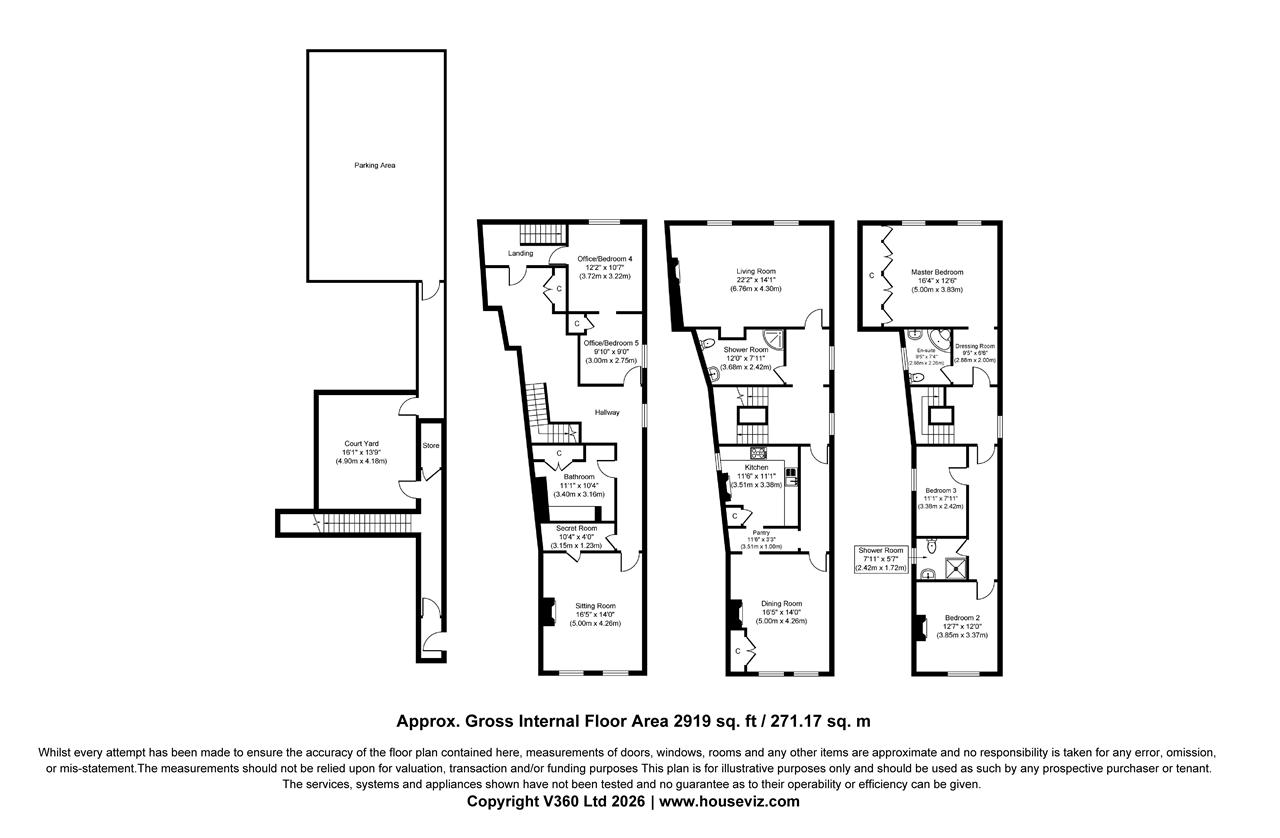 Hugh House, Faversham floorplan