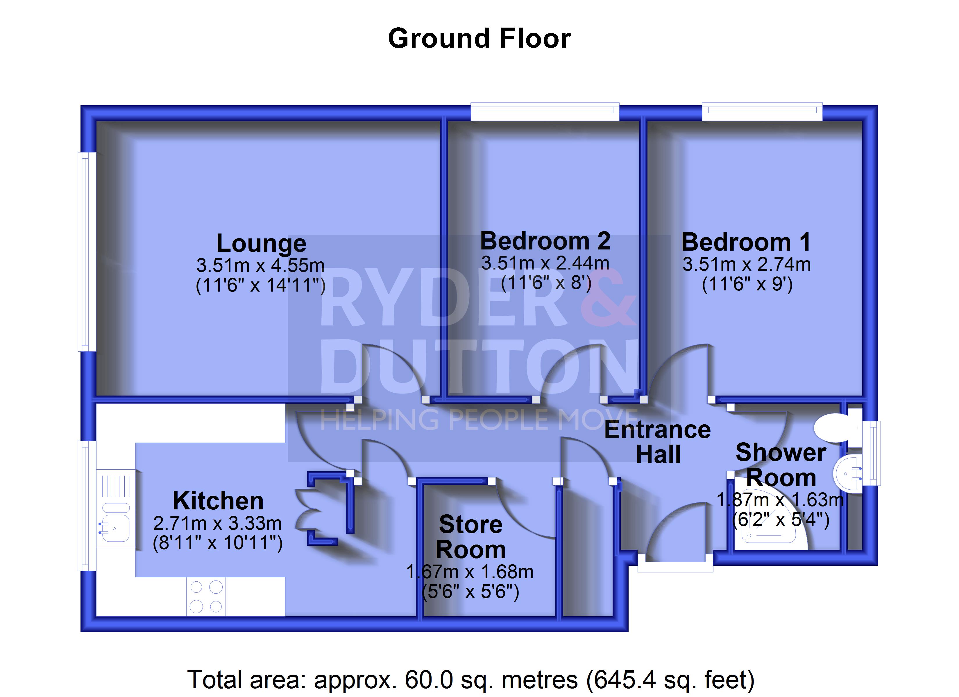 1, Duffield Court, Middleton floorplan
