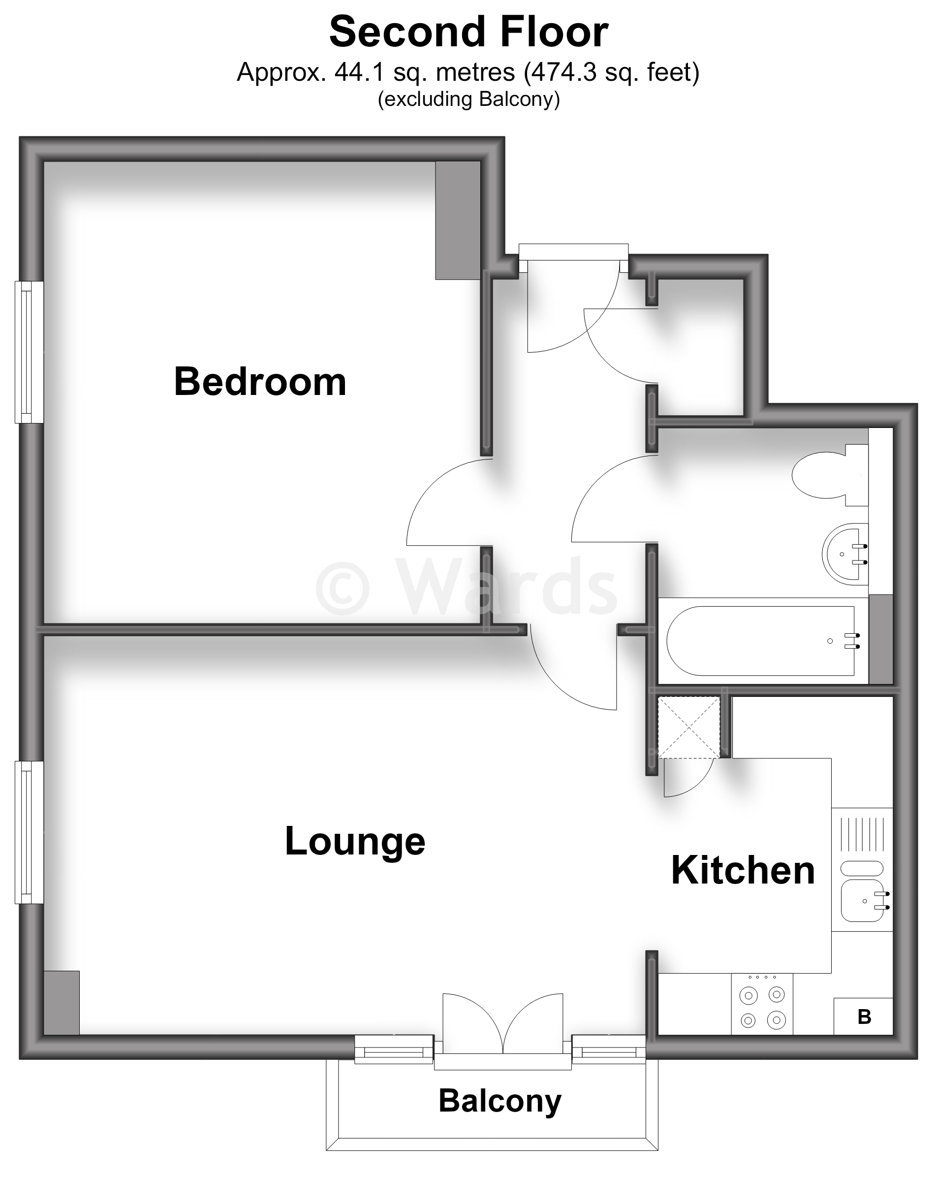 21, Elliot Way, Deal floorplan