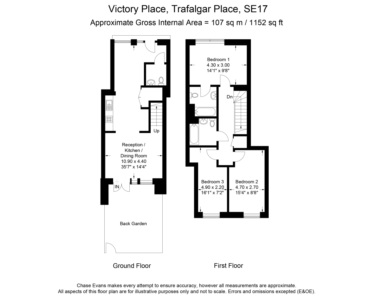 Victory Place, London floorplan