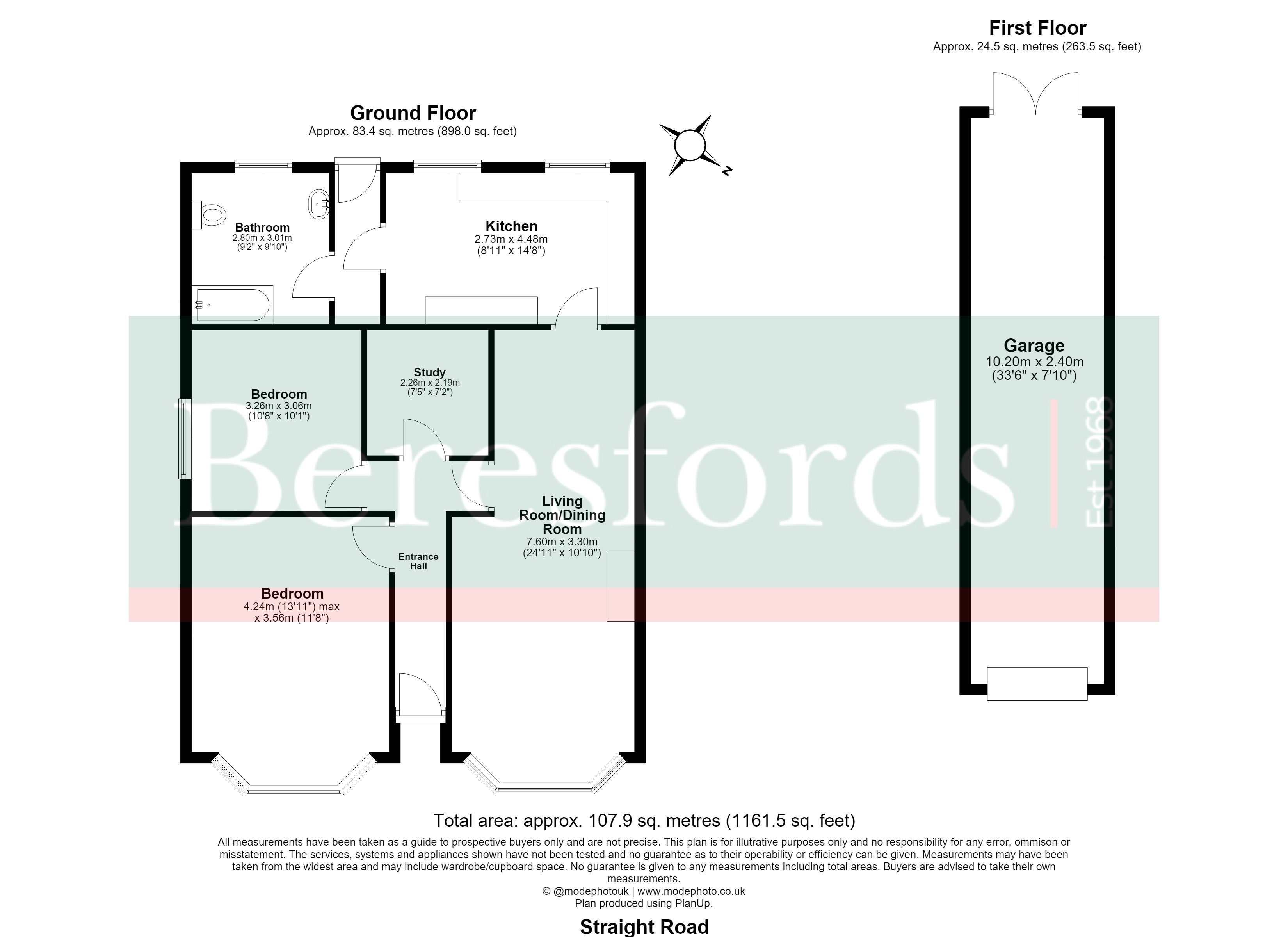 85, Straight Road, Romford floorplan