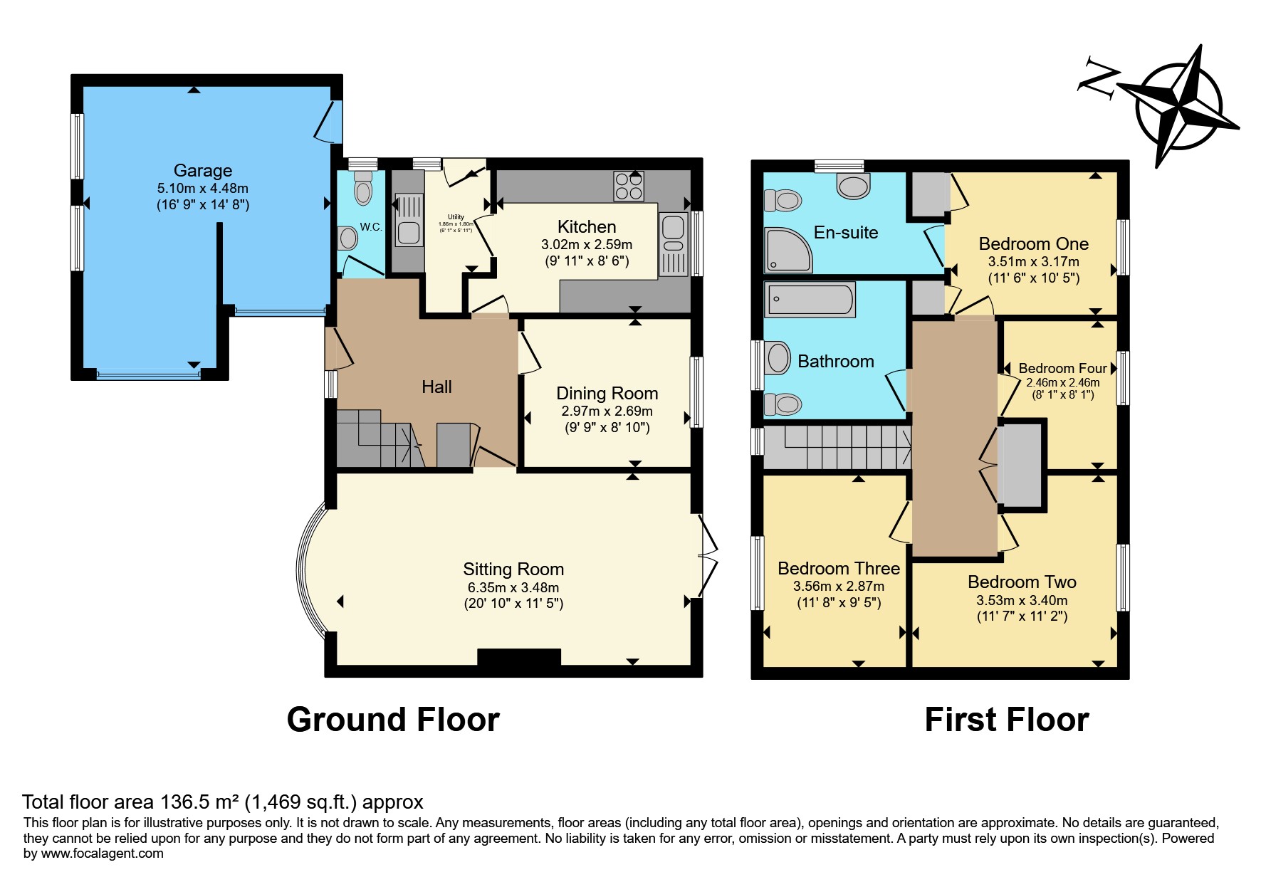 7, Slade Ave, Worcester floorplan