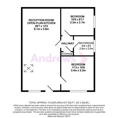 2 Bedrooms Flat to rent in Oakmead Road, Balham SW12