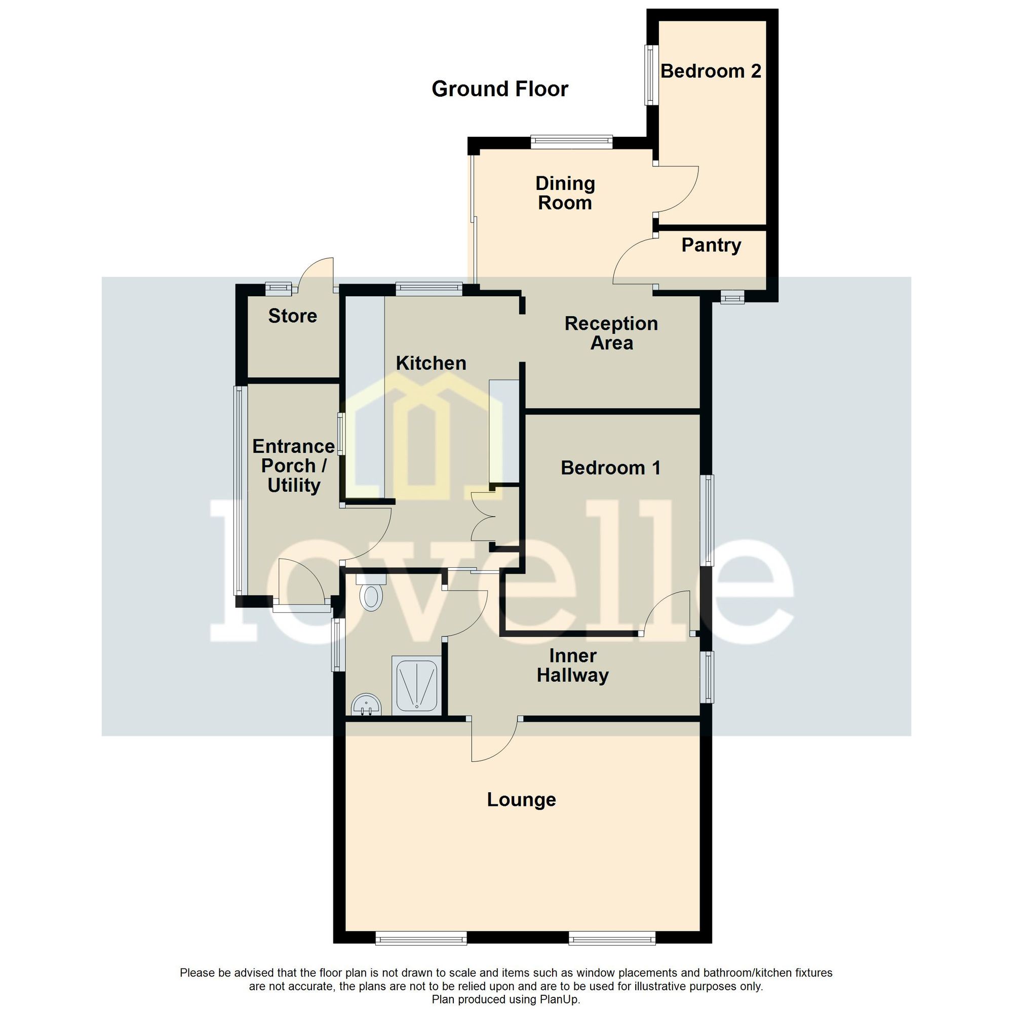 7 Spinney Close, Louth floorplan