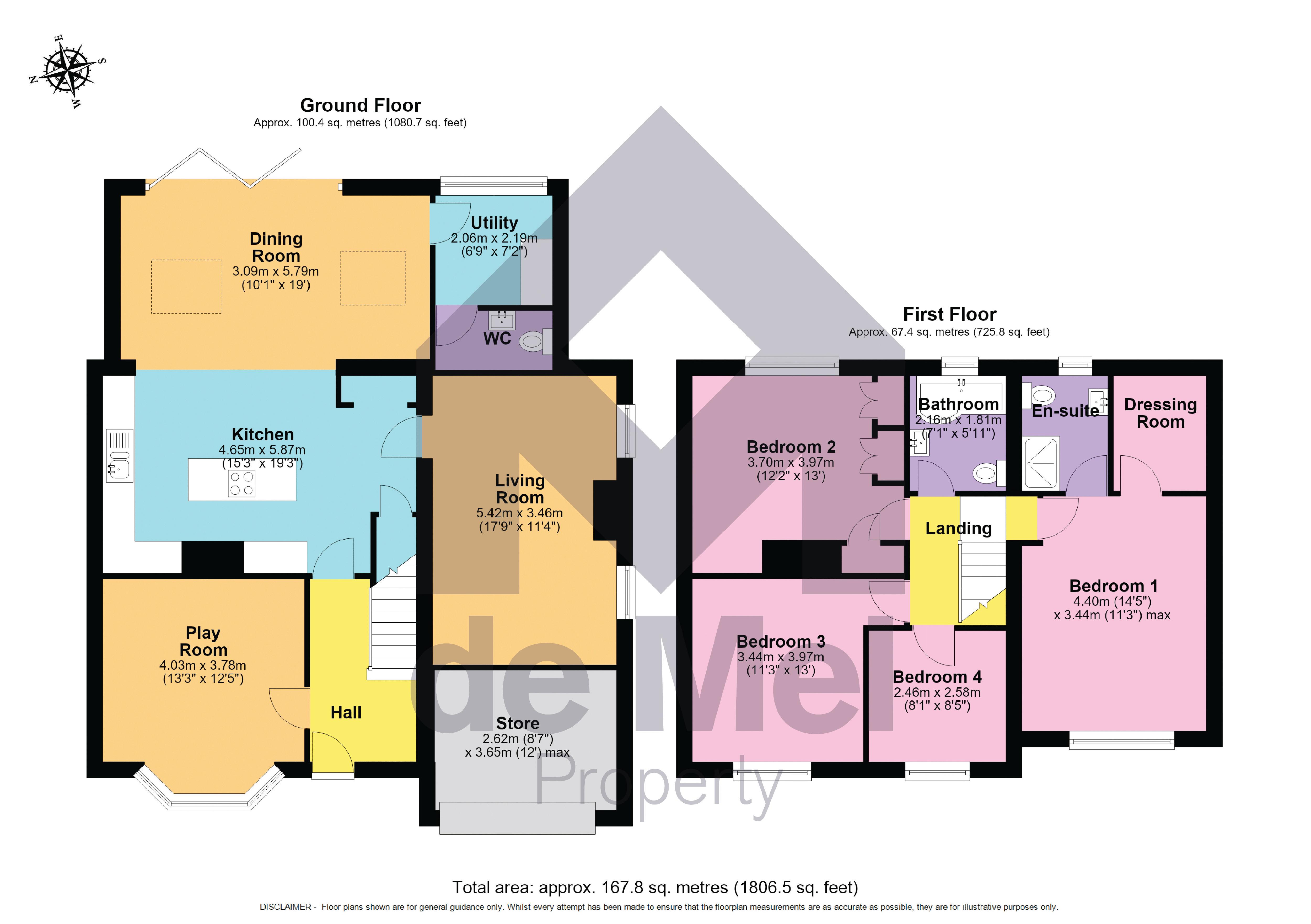 Bishops Drive, Cheltenham floorplan