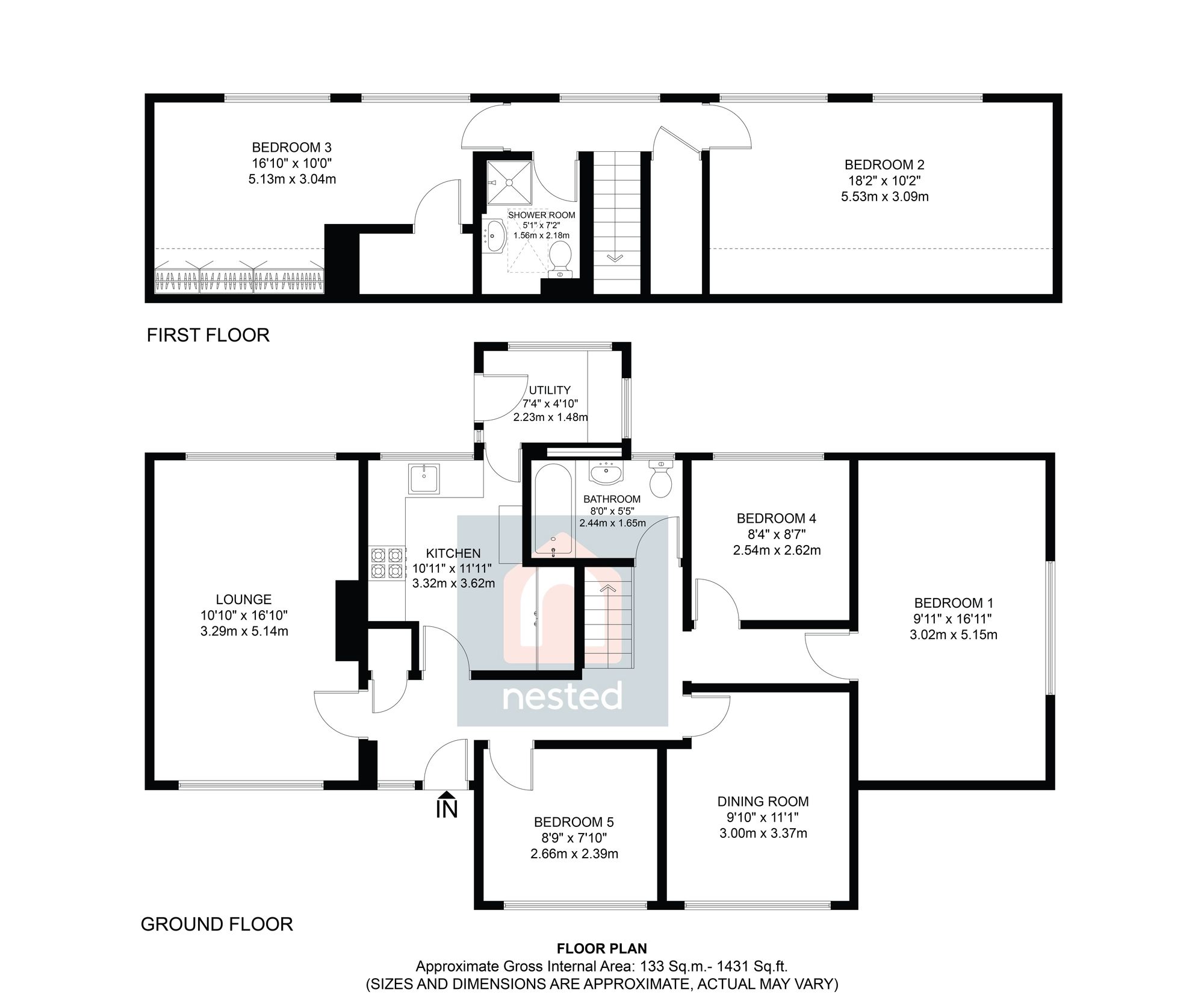 68 Woodlinken Close, Verwood floorplan