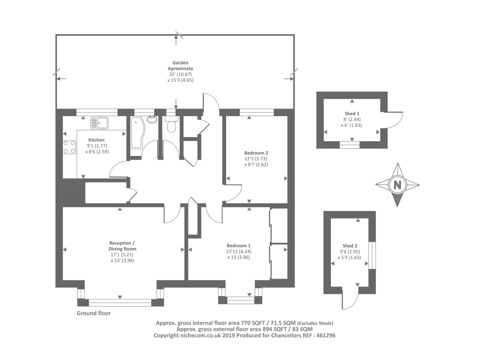 2 Bedrooms Maisonette for sale in Amwell Place, Cholsey OX10