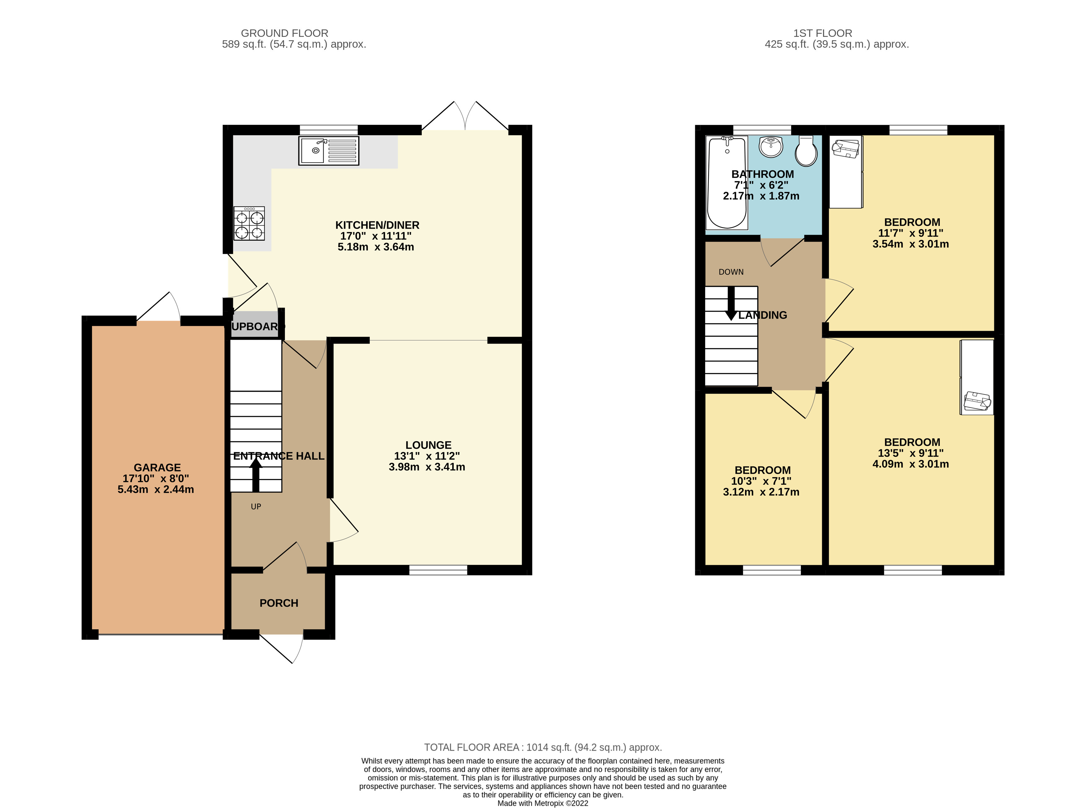 Somerville Close, Waddington, Lincoln LN5, 3 bedroom semidetached