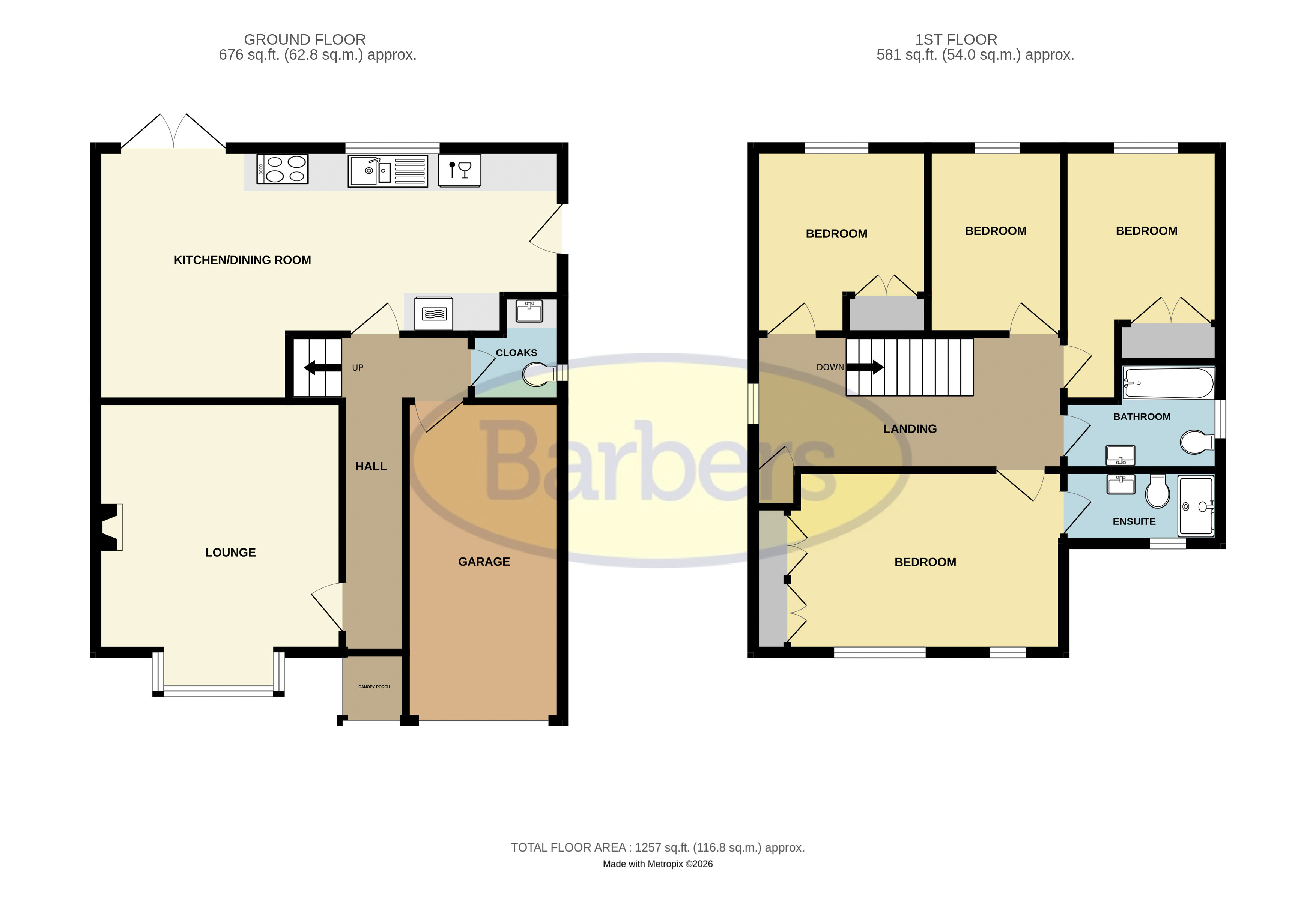 Picasso Close, Telford floorplan