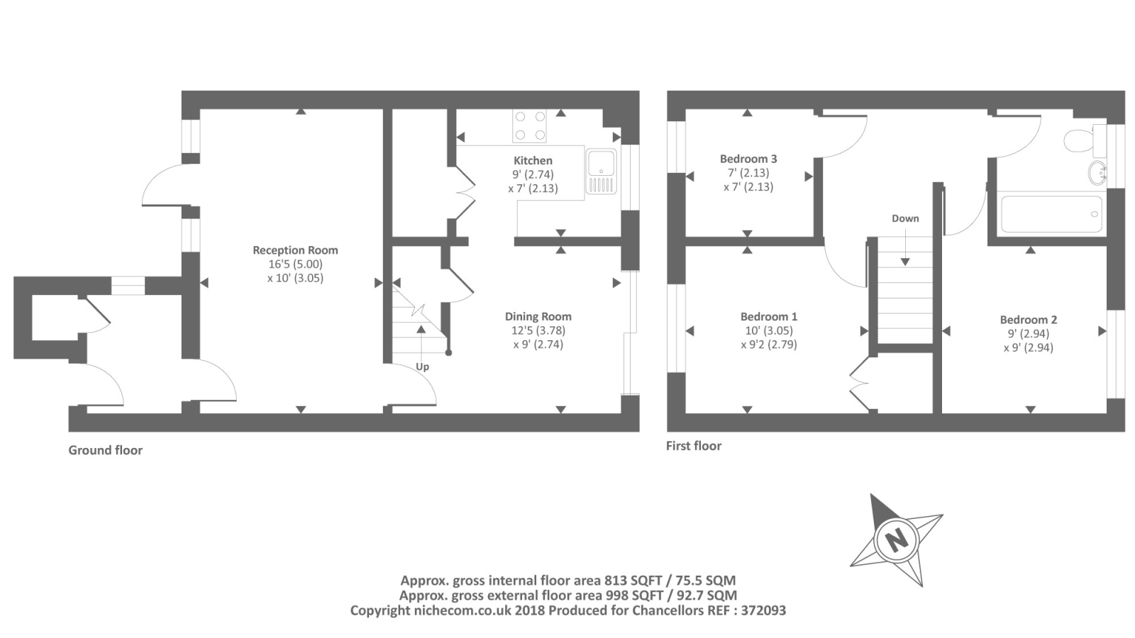 3 Bedrooms End terrace house for sale in Eliot Close, Thatcham RG18