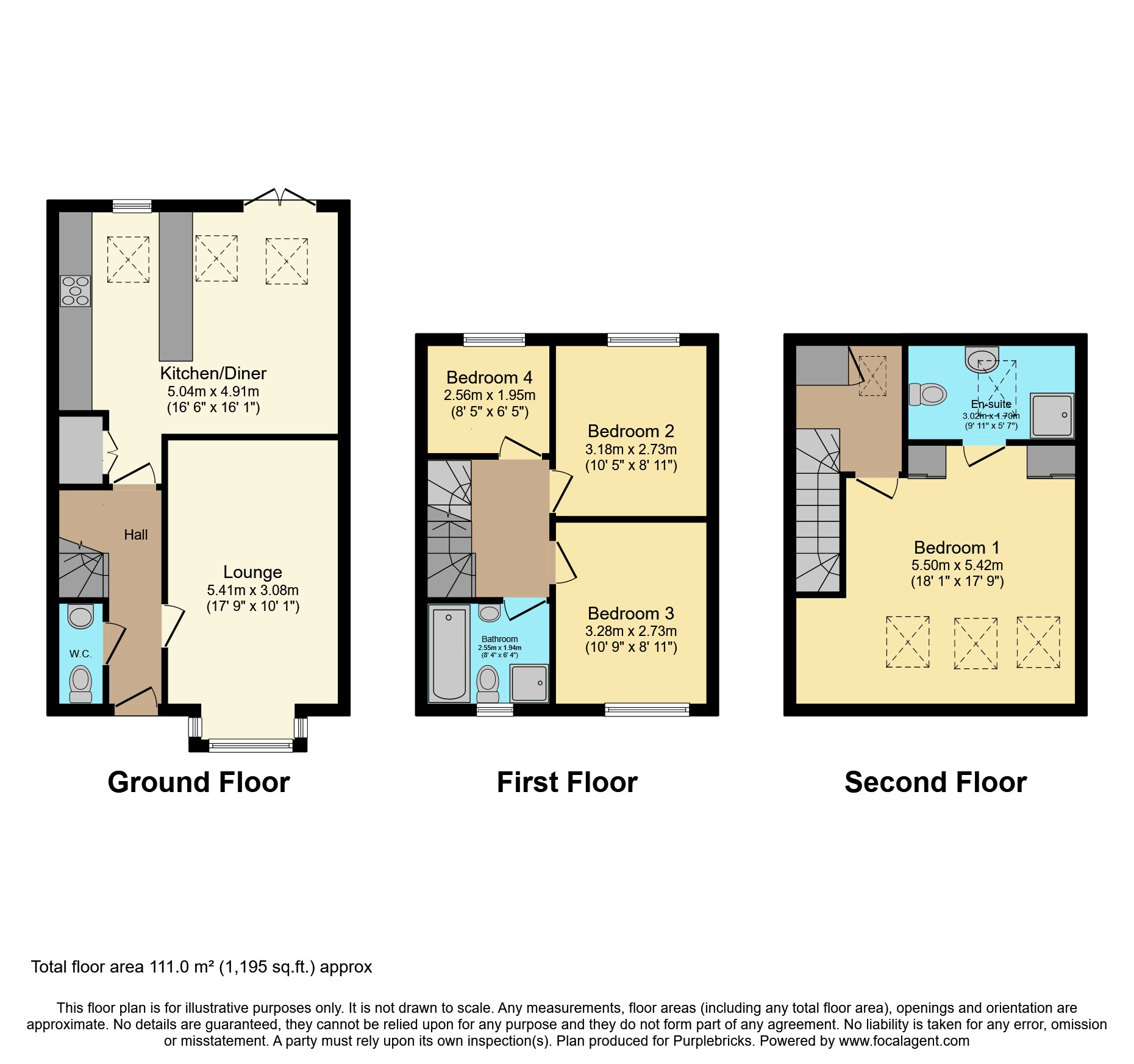 17, West Way, Shifnal floorplan