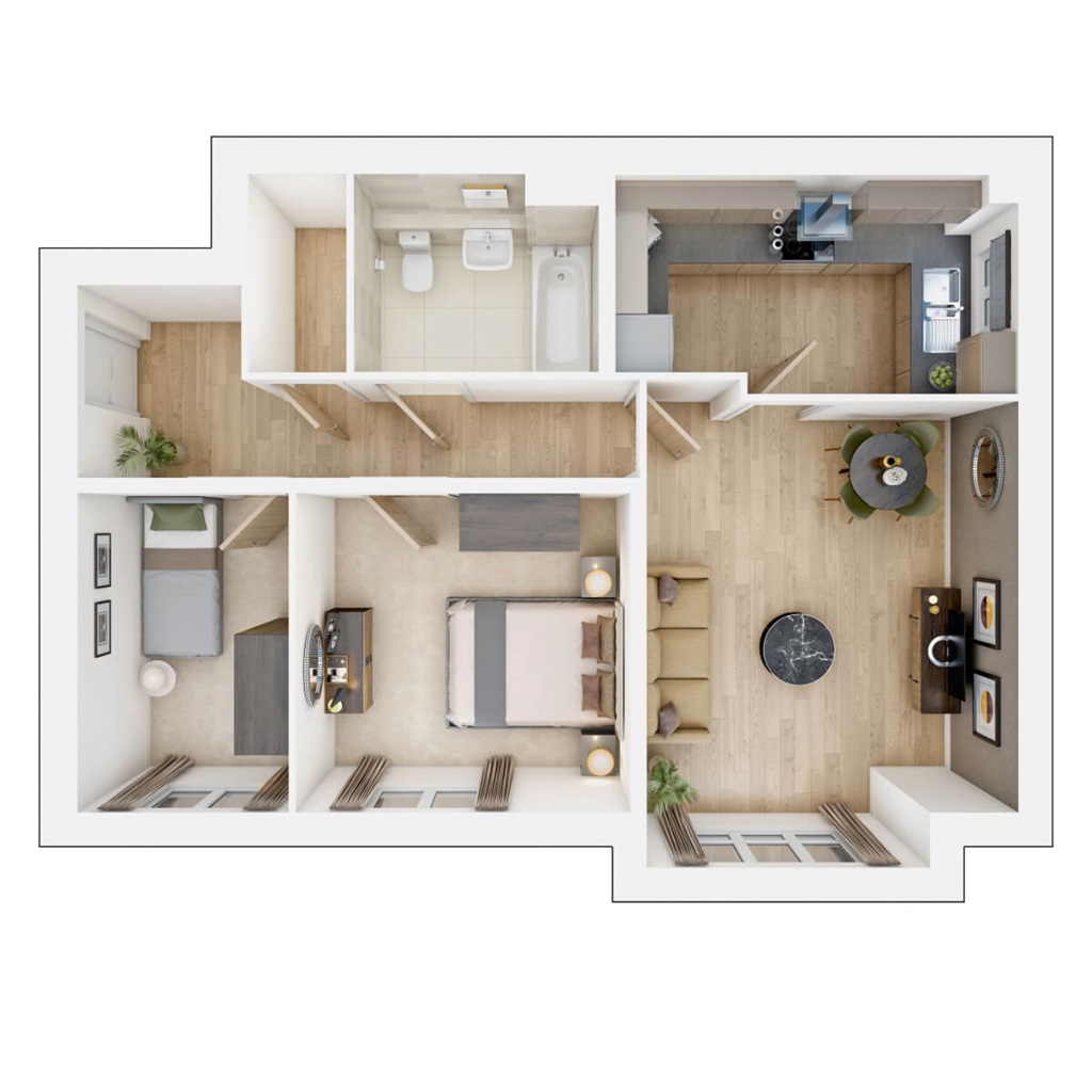 The Tay - Plot 218, Belhaven Way, Off Yosemite Park, Hallhill North, Dunbar floorplan
