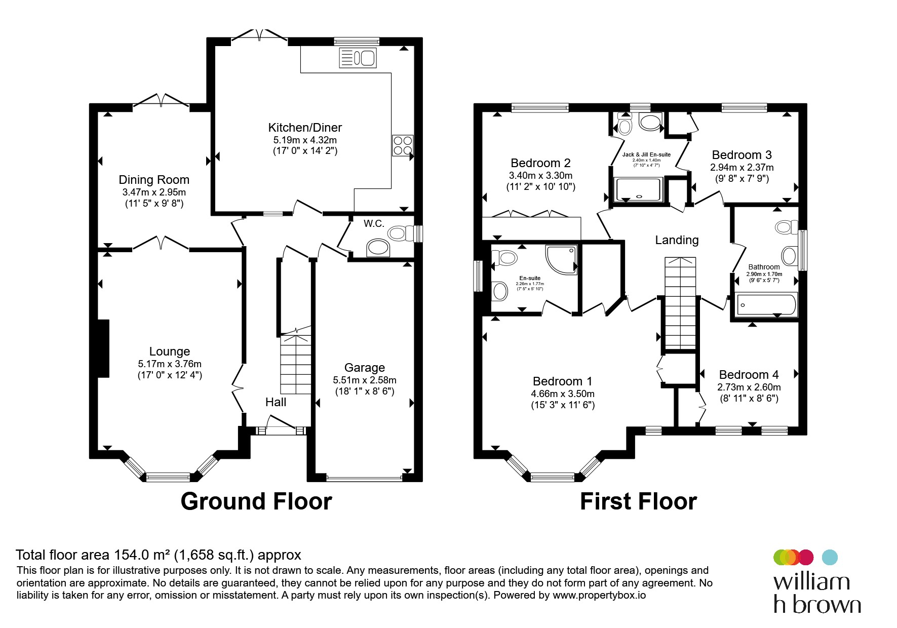 4, Chapel Rise, Sheffield floorplan