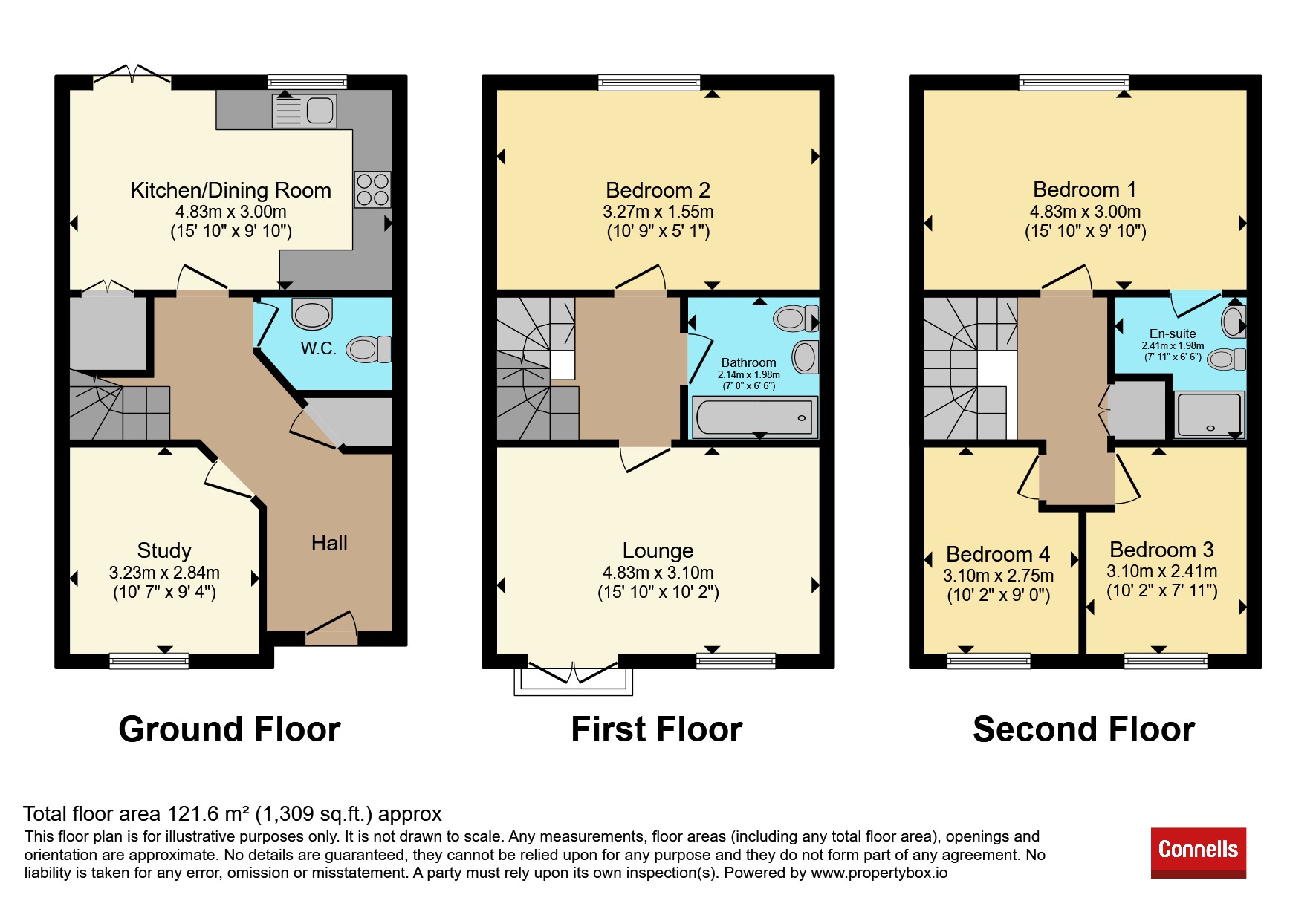 199, High Street, Northampton floorplan