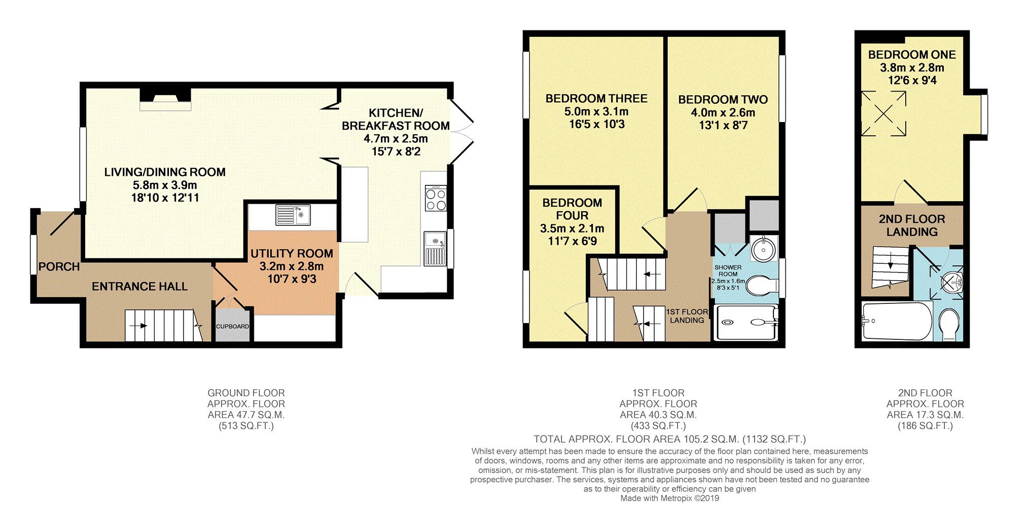 4 Bedrooms Terraced house for sale in Hintons Close, Helmdon NN13