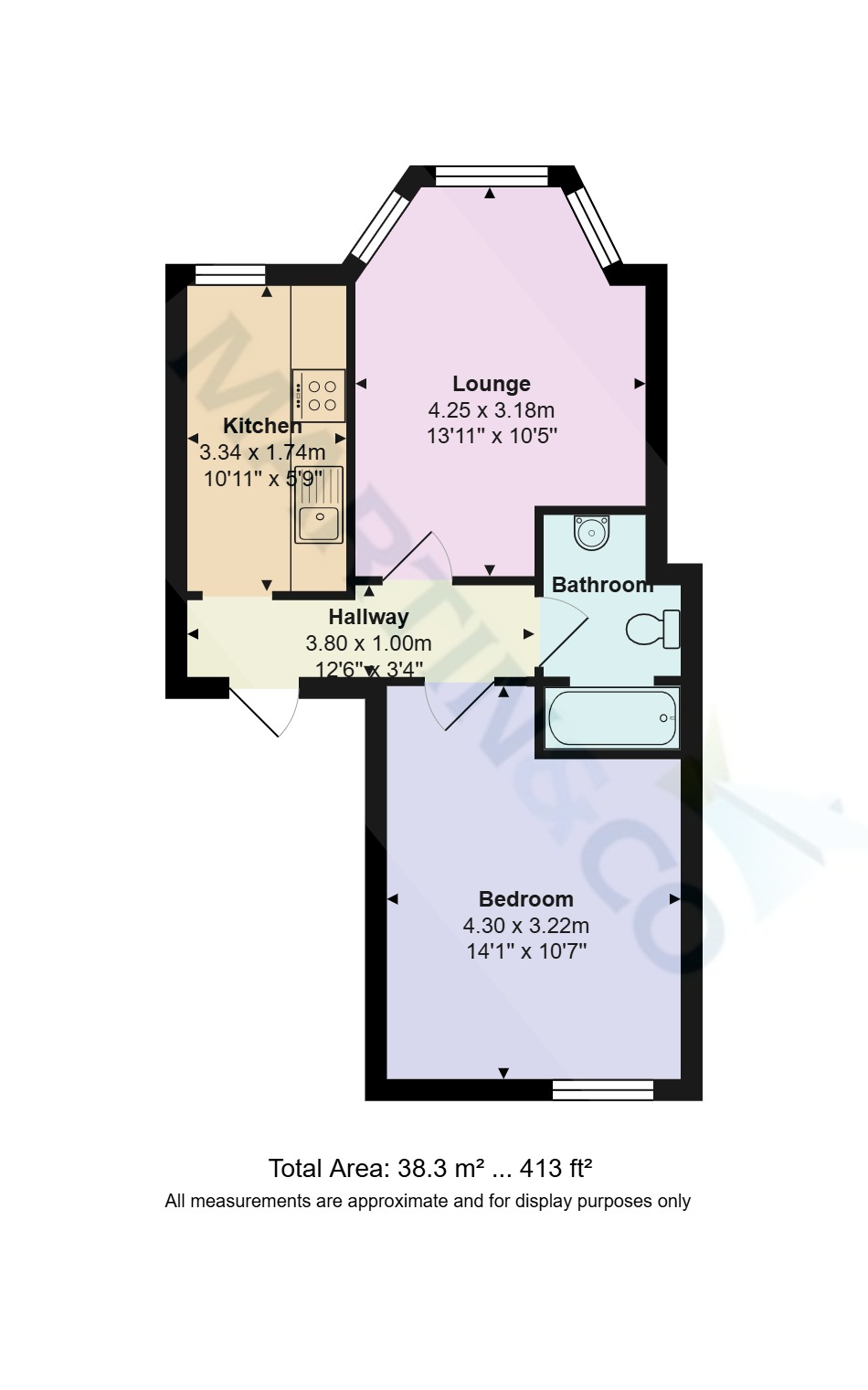 3, 3, Fishermans Avenue, Bournemouth floorplan