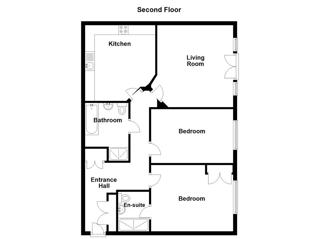 2 Bedrooms Flat for sale in Kirkpatrick Place, Gilston, Harlow CM20