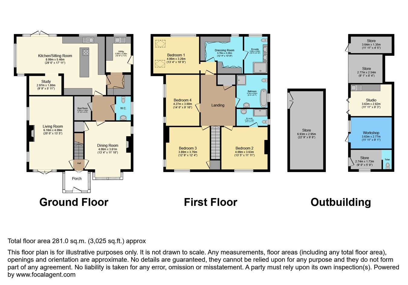 Greenways, Shernborne Road, King's Lynn floorplan