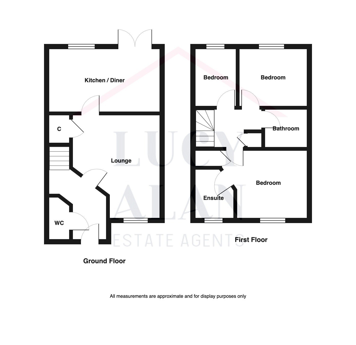 Walmer Close, Northampton NN5, 3 bedroom terraced house for sale