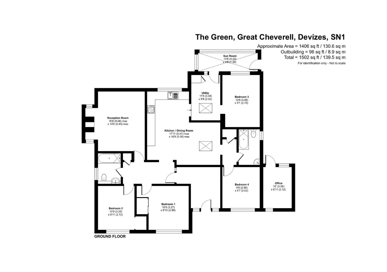 80, The Green - Great Cheverell, Devizes floorplan