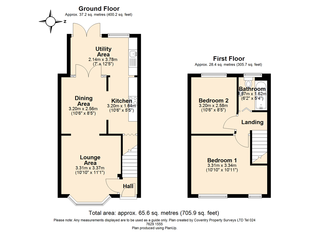 44, Middlecotes, Coventry floorplan