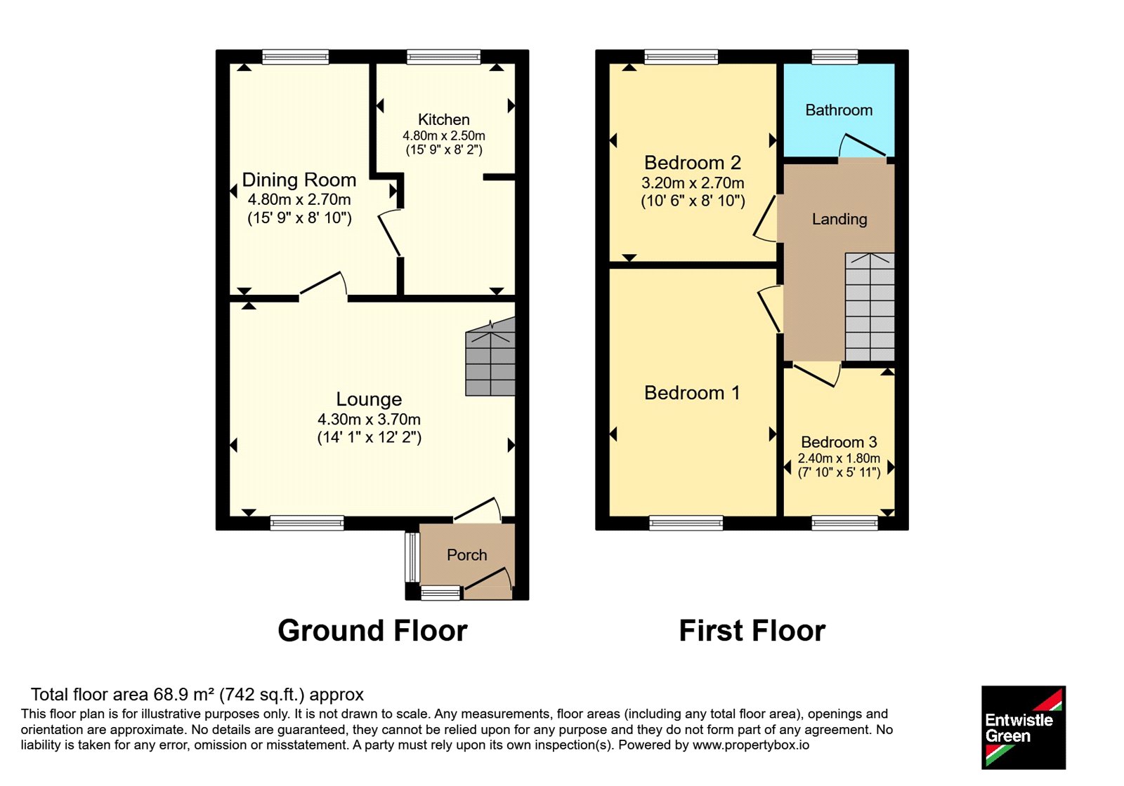 228, Park Street, St. Helens floorplan