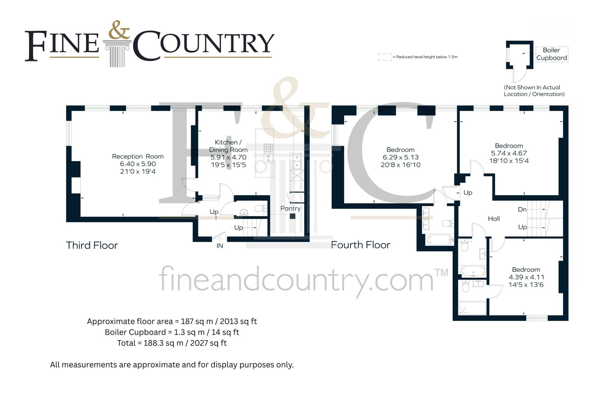 Flat 5, 34 Brunswick Terrace, Hove floorplan
