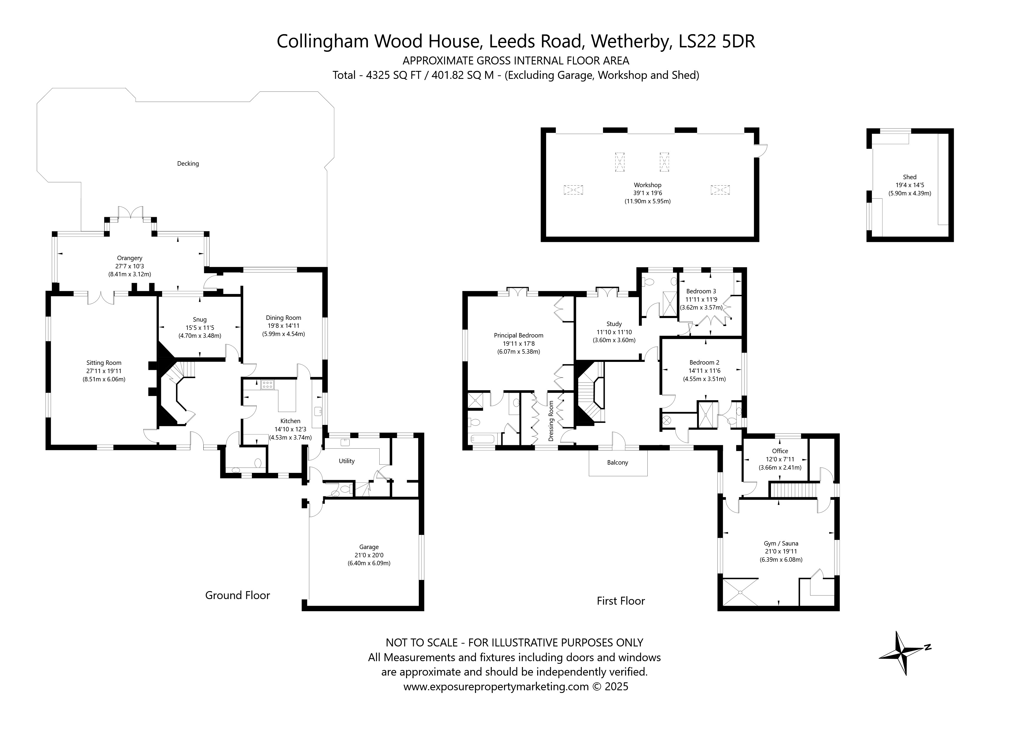 Collingham Wood House,, Leeds Road, West Yorkshire floorplan