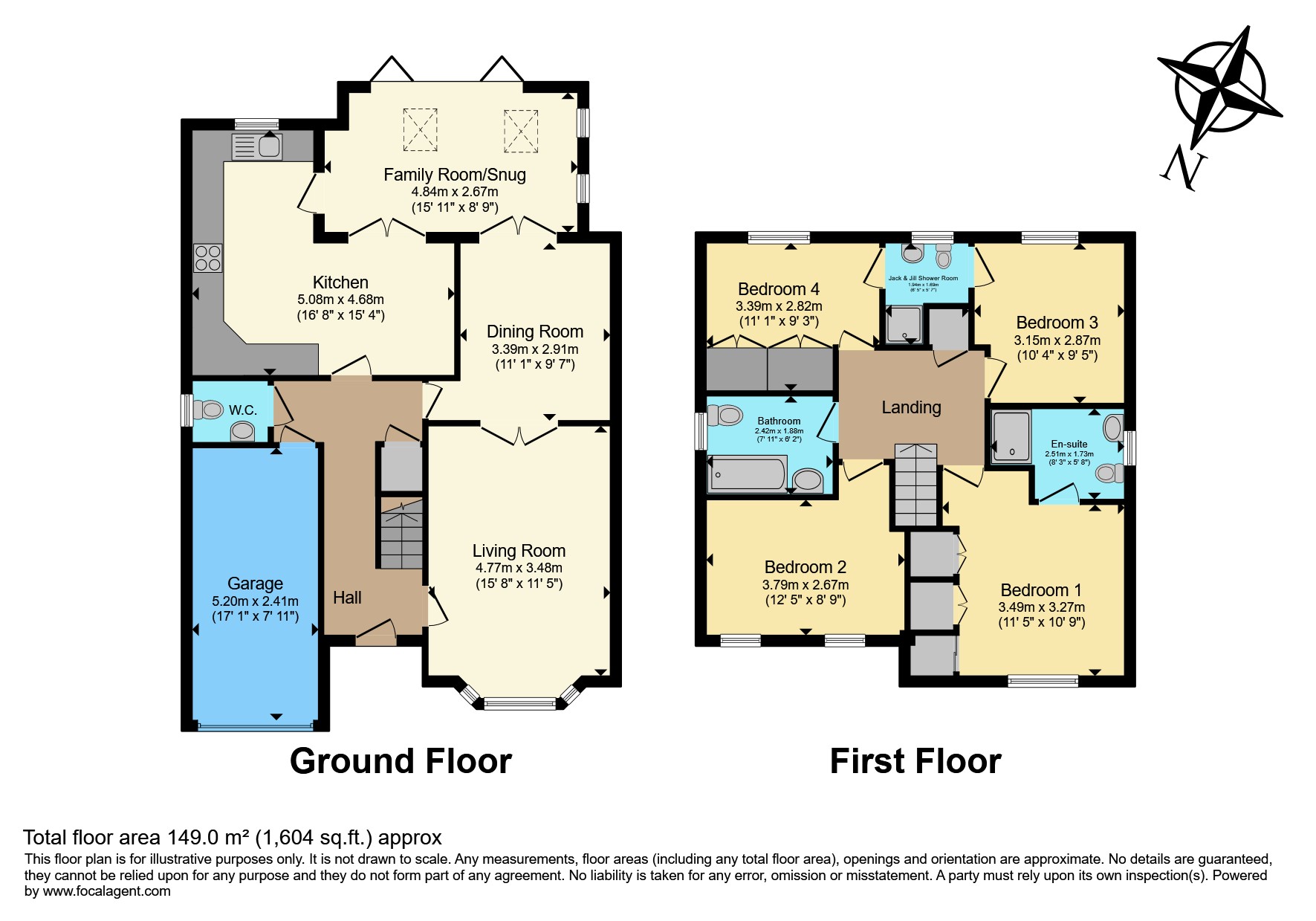 17, The Wickets, Mansfield floorplan