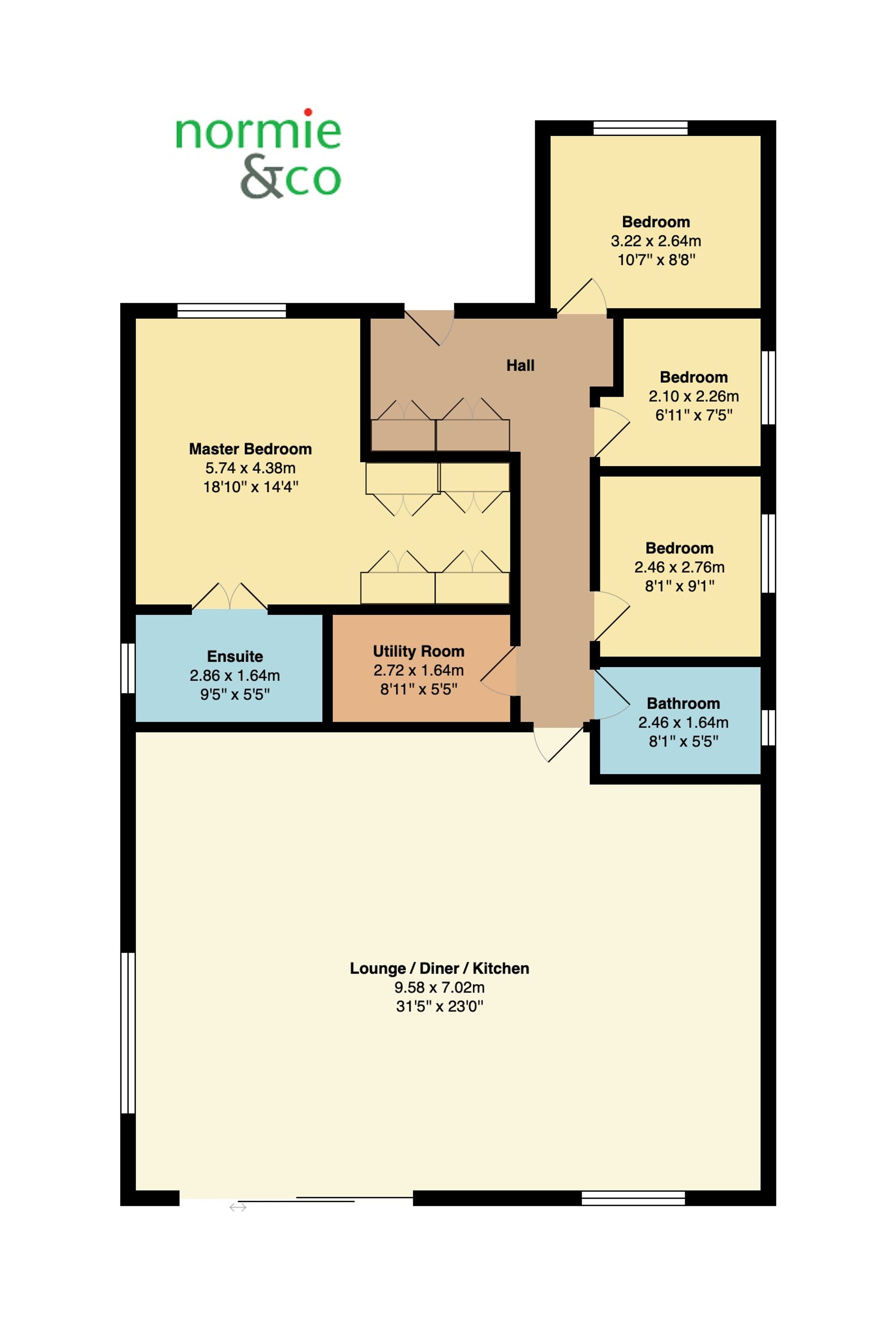 80 Pole Lane, Bury floorplan