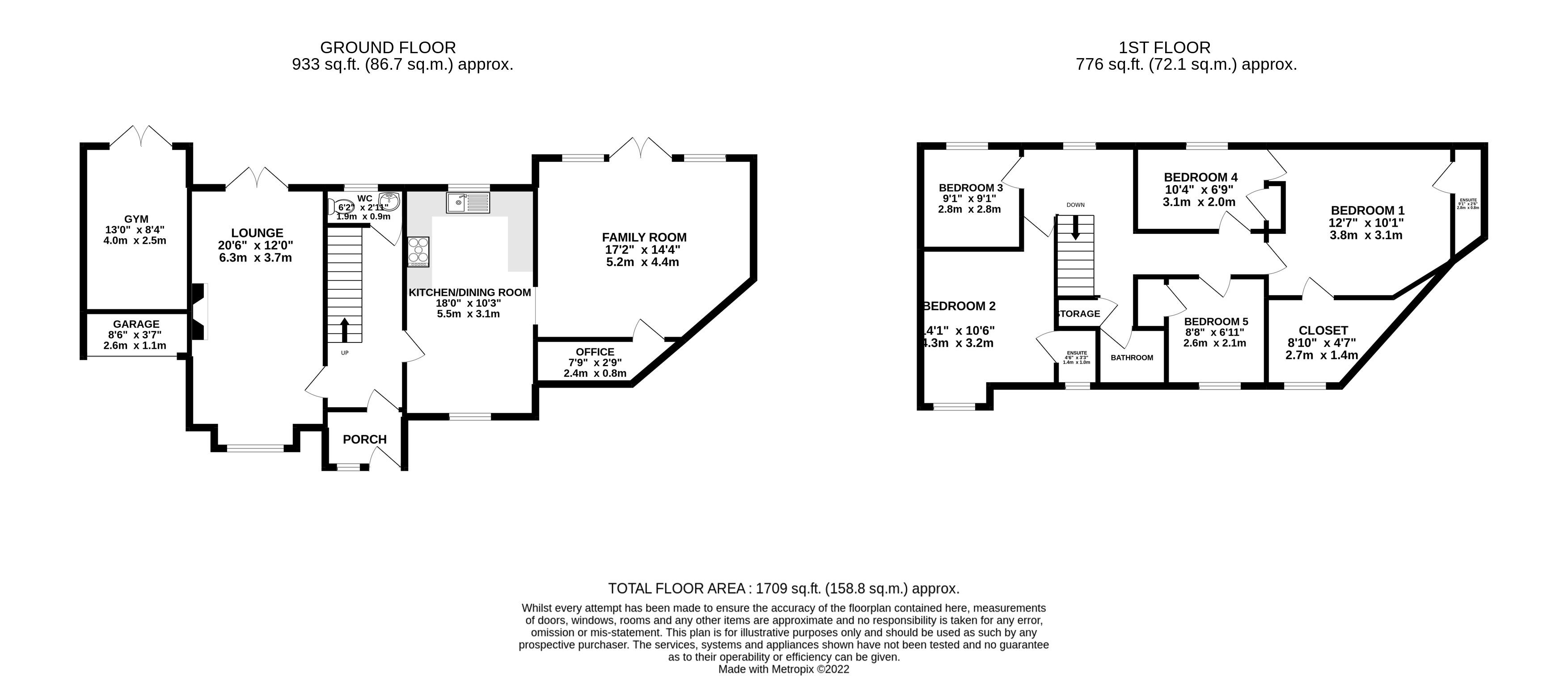 Cherry Trees, Lostock Hall, Preston PR5, 5 bedroom detached house for