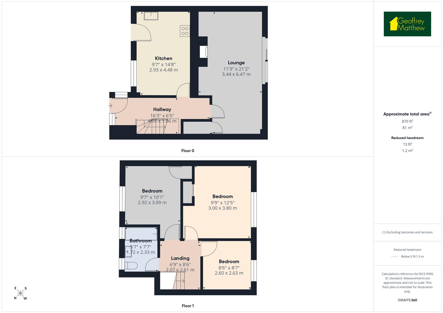 107, Pennymead, Harlow floorplan
