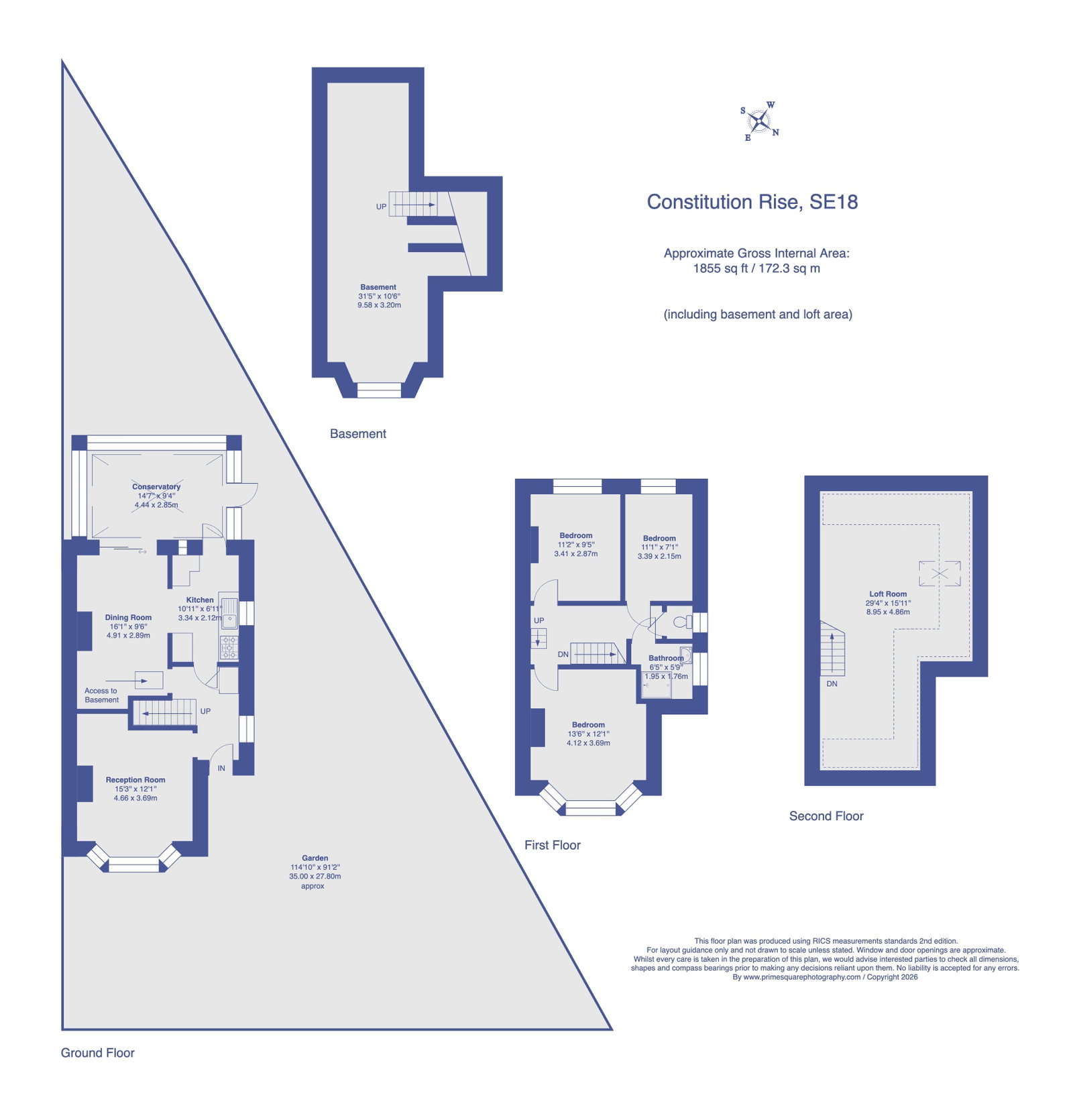 22, Constitution Rise, London floorplan
