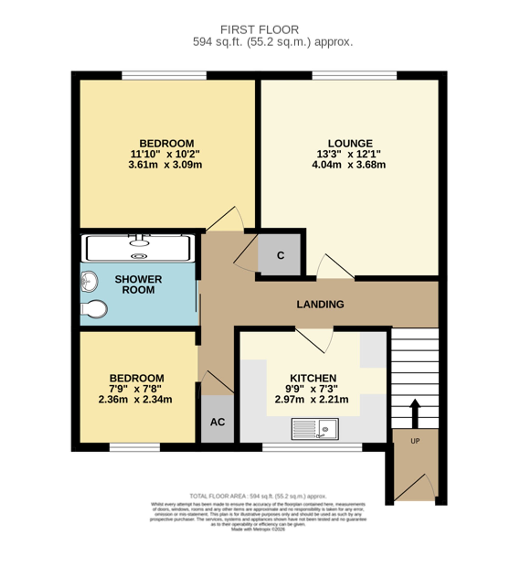 22 St. Catherines View, Southampton floorplan