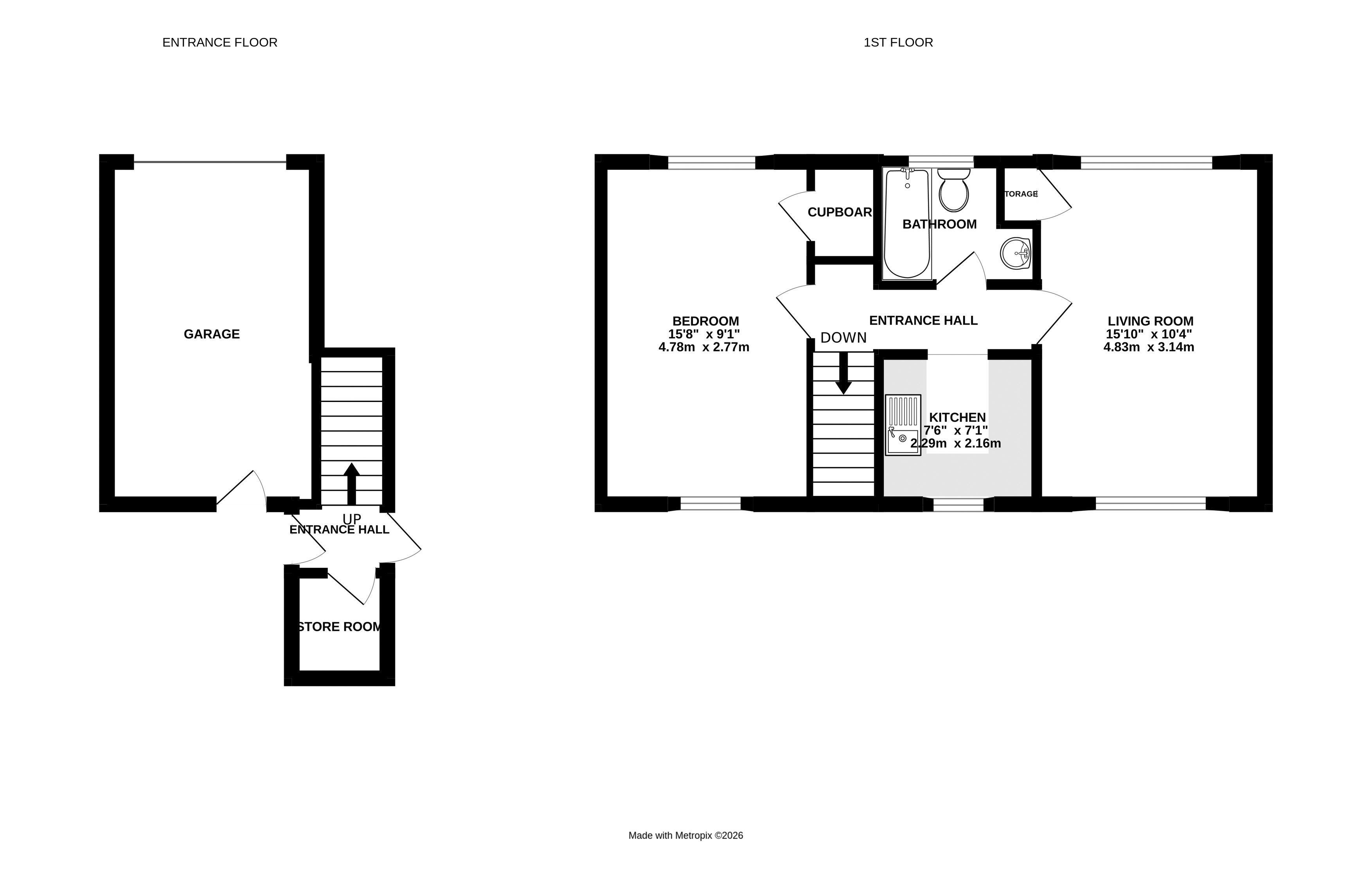 Pendlebury, Bracknell floorplan