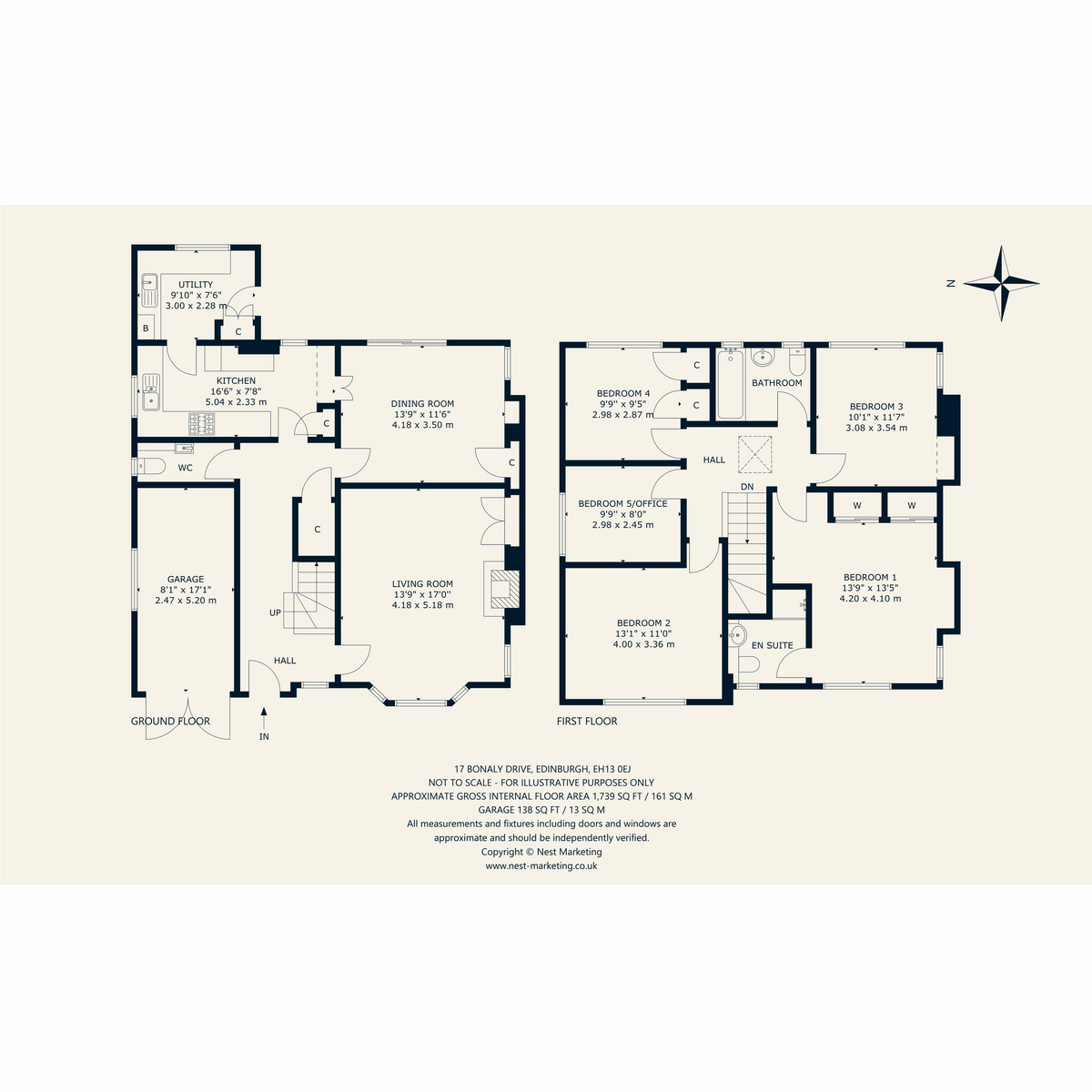 17, Bonaly Drive, Edinburgh floorplan