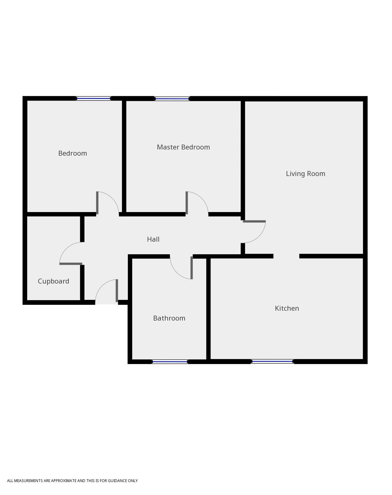 2 Bedrooms Flat to rent in Millford Drive, Linwood PA3